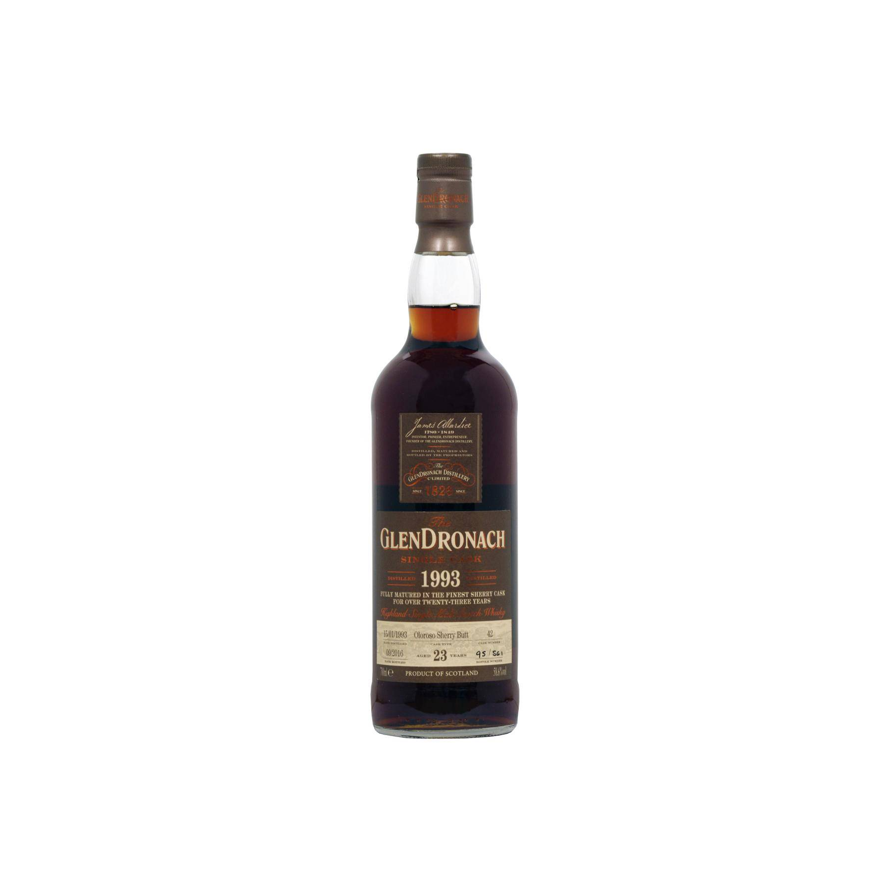 GlenDronach 1993 23 Years Single Malt Whisky 2
