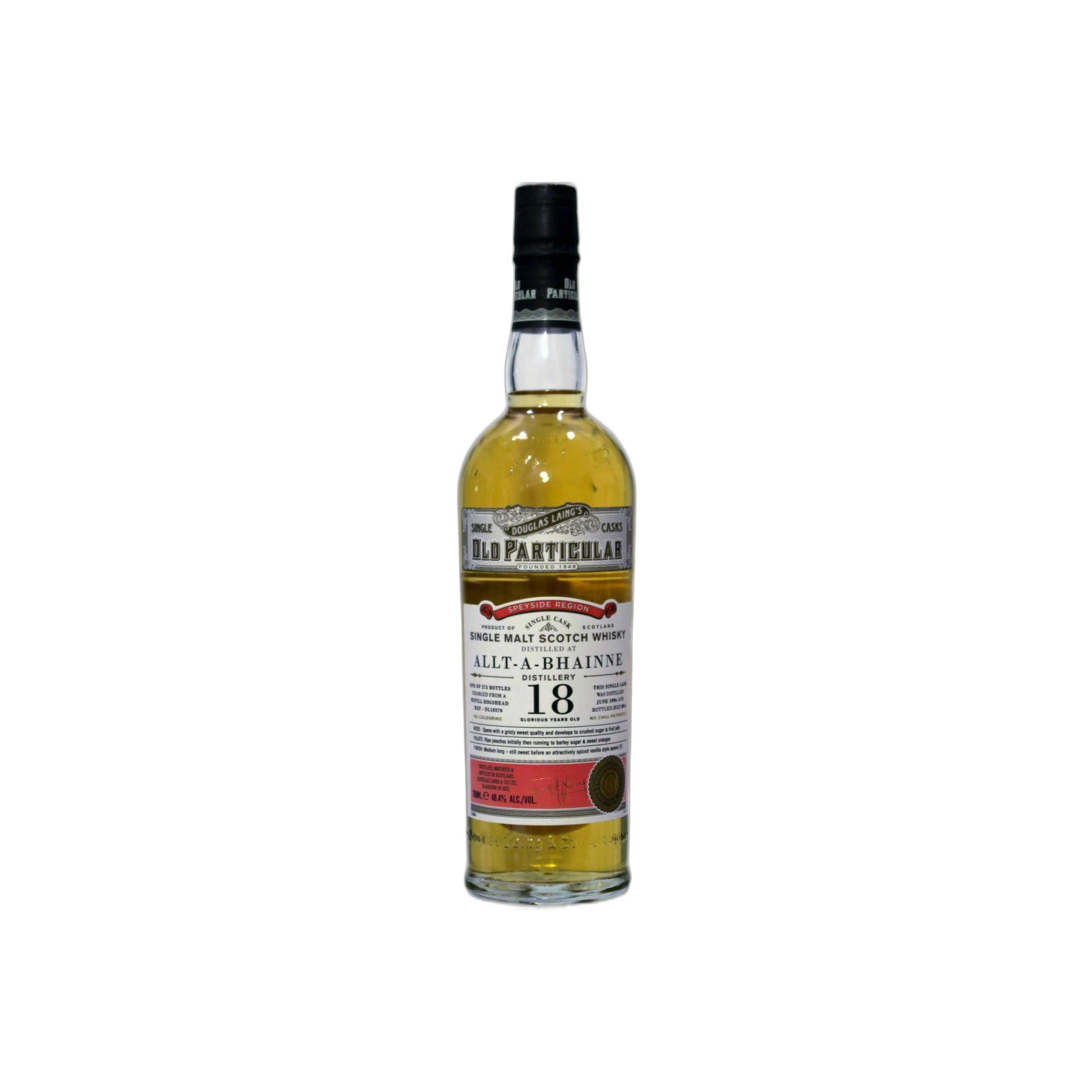 Allt-A-Bhainne Old Particular 1996 18 Years Single Malt Whisky