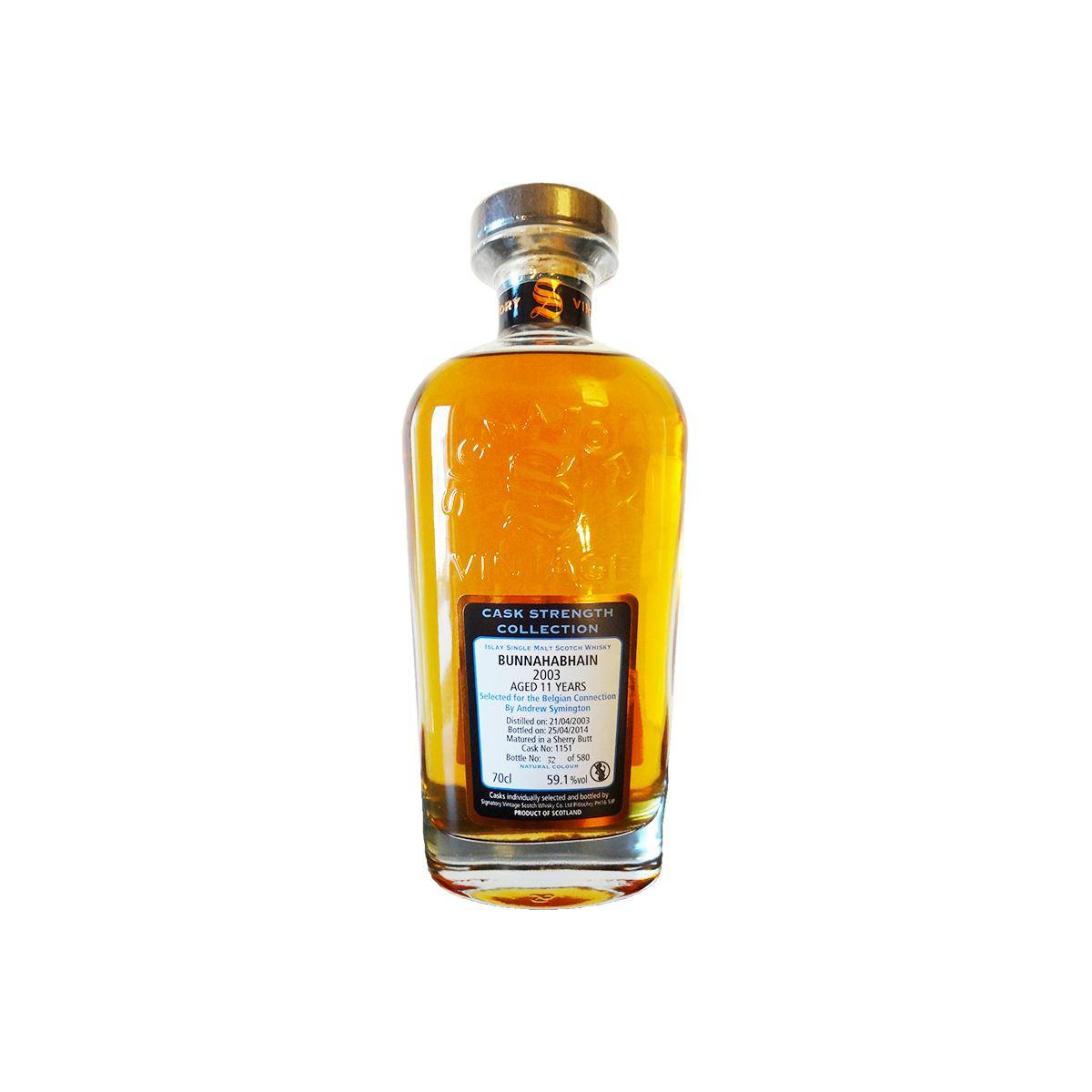 Bunnahabhain Cask Strength Collection 2003 11 Years Single Malt Whisky