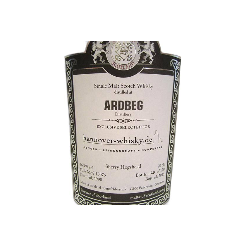 Ardbeg 1998 17 Years Single Malt Whisky 3