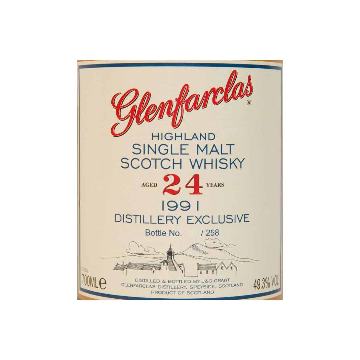 Glenfarclas 1991 24 Years Single Malt Whisky 2