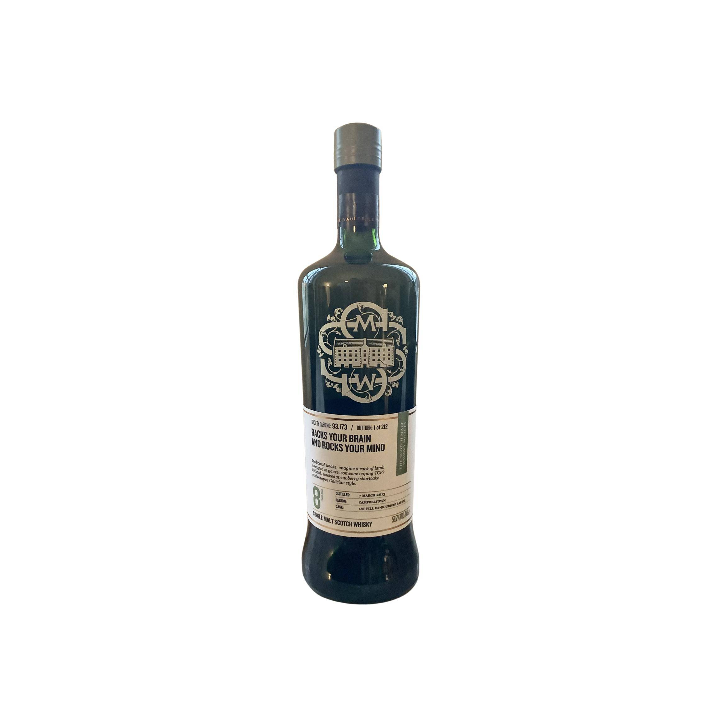The Scotch Malt Whisky Society 2013 8 Years Single Malt Whisky
