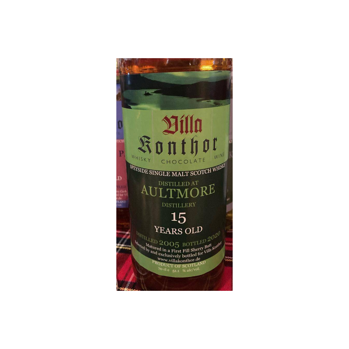 Aultmore 2005 15 Years Single Malt Whisky