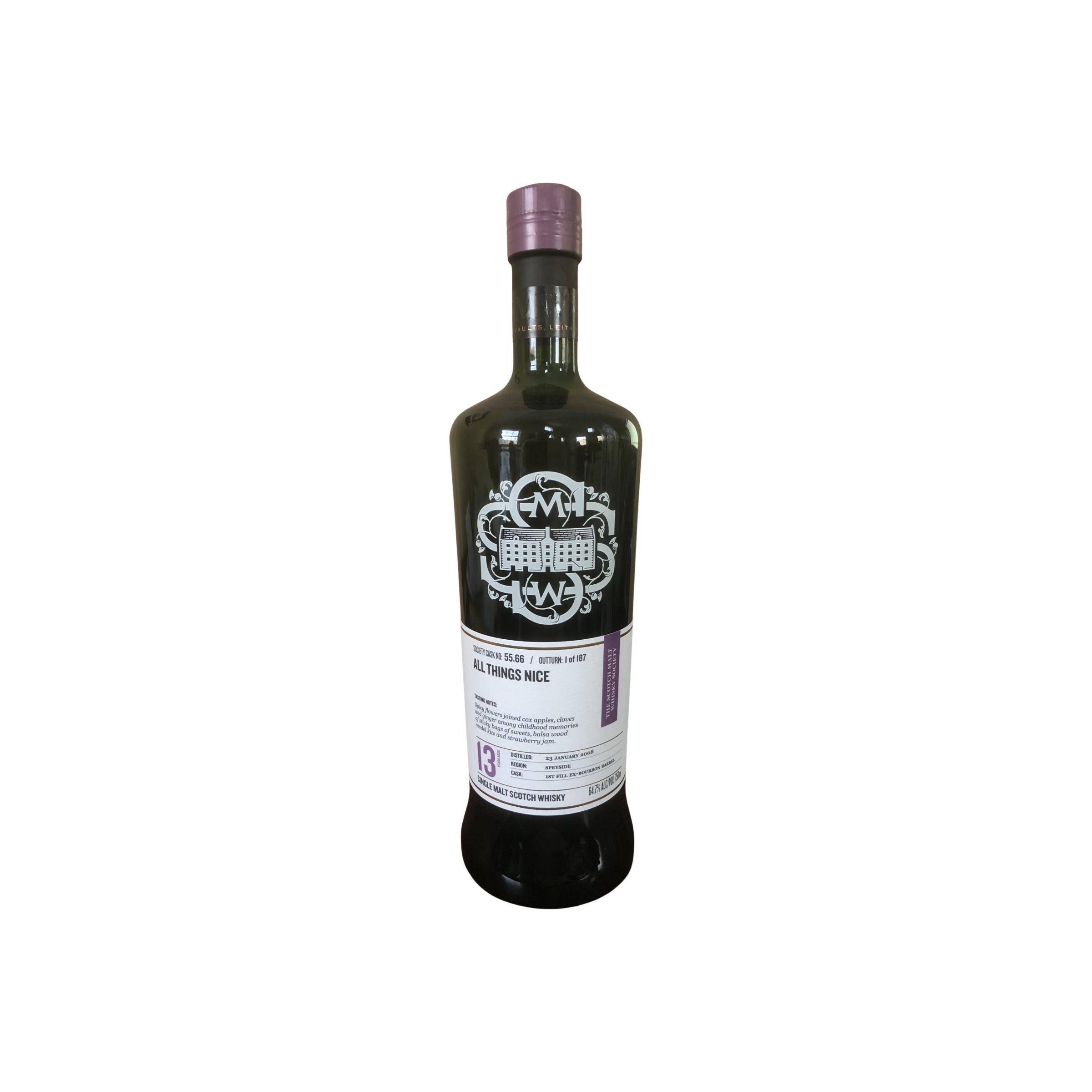The Scotch Malt Whisky Society 2008 13 Years Single Malt Whisky