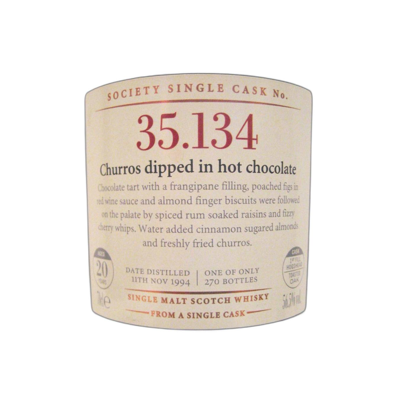 The Scotch Malt Whisky Society 1994 20 Years Single Malt Whisky 2