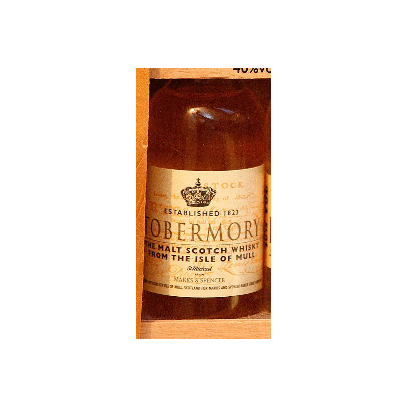 Tobermory Miniature Single Malt Whisky