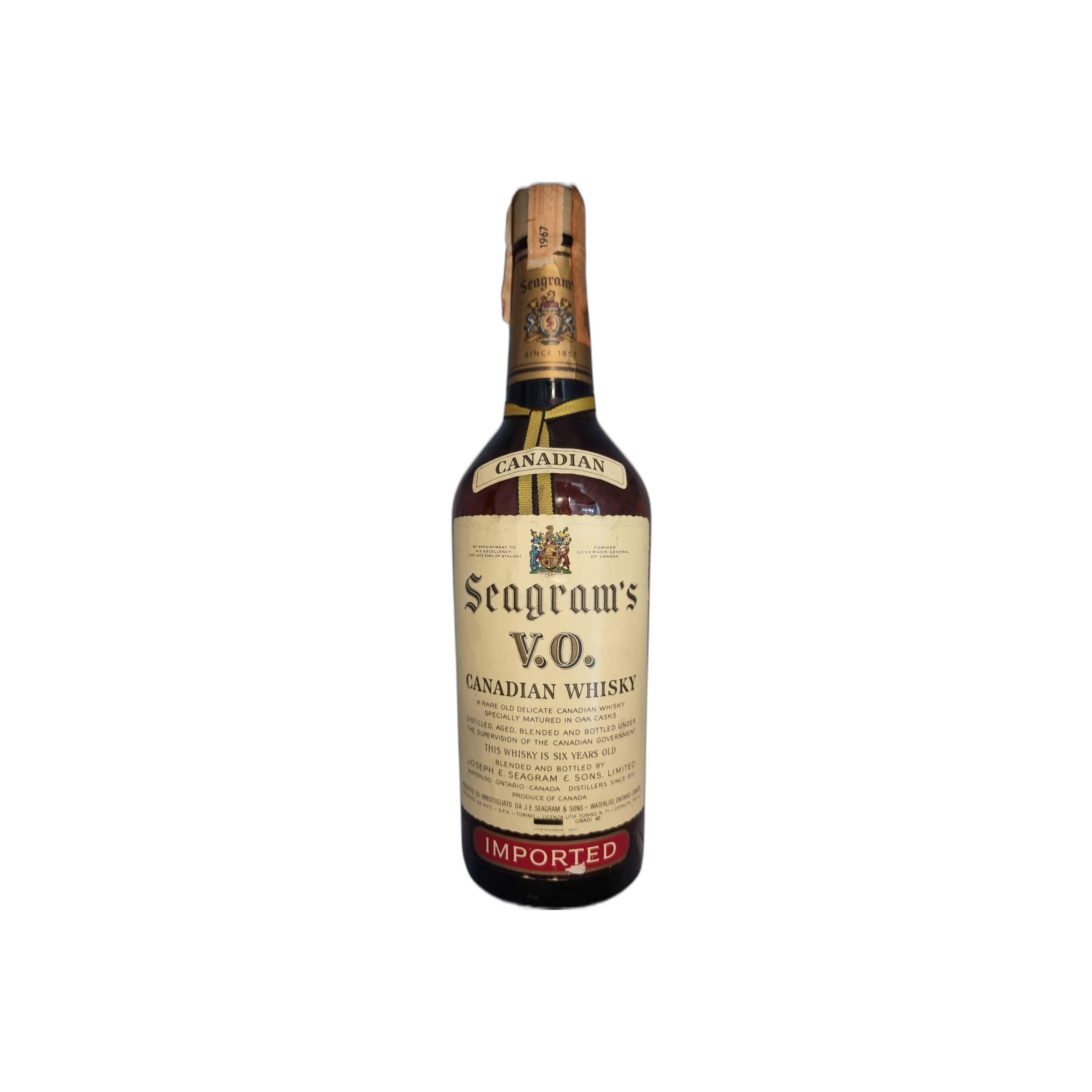 Seagram's V.O. Canadian Whisky