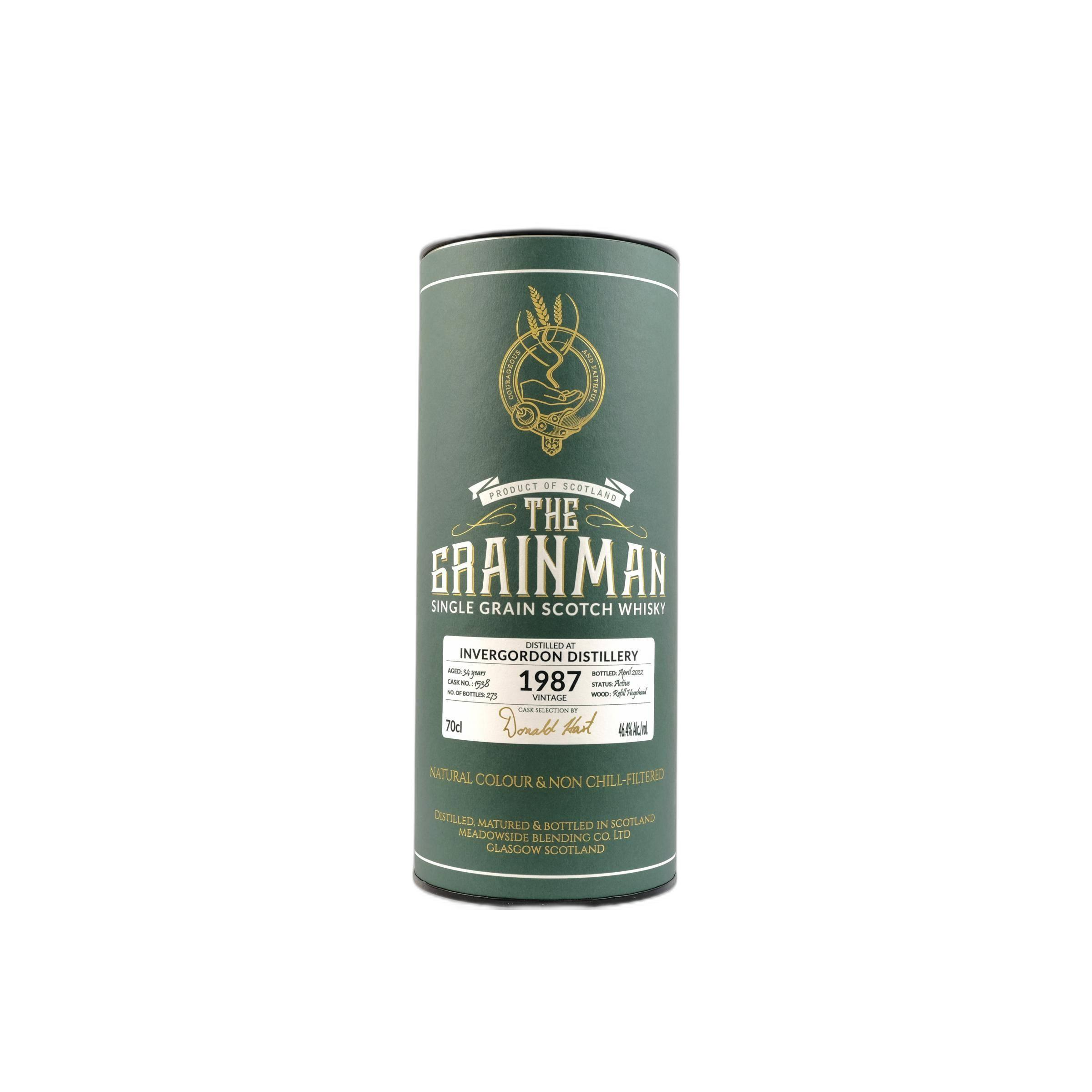 Invergordon 1987 34 Years Single Grain Whisky 3