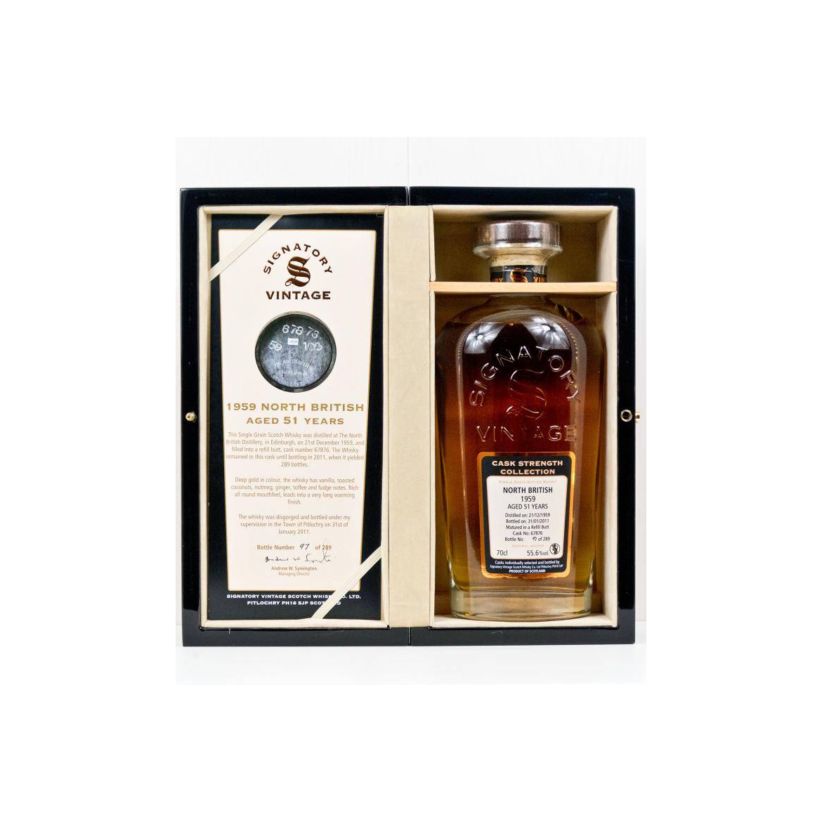 North British 1959 51 Years Single Grain Whisky 3