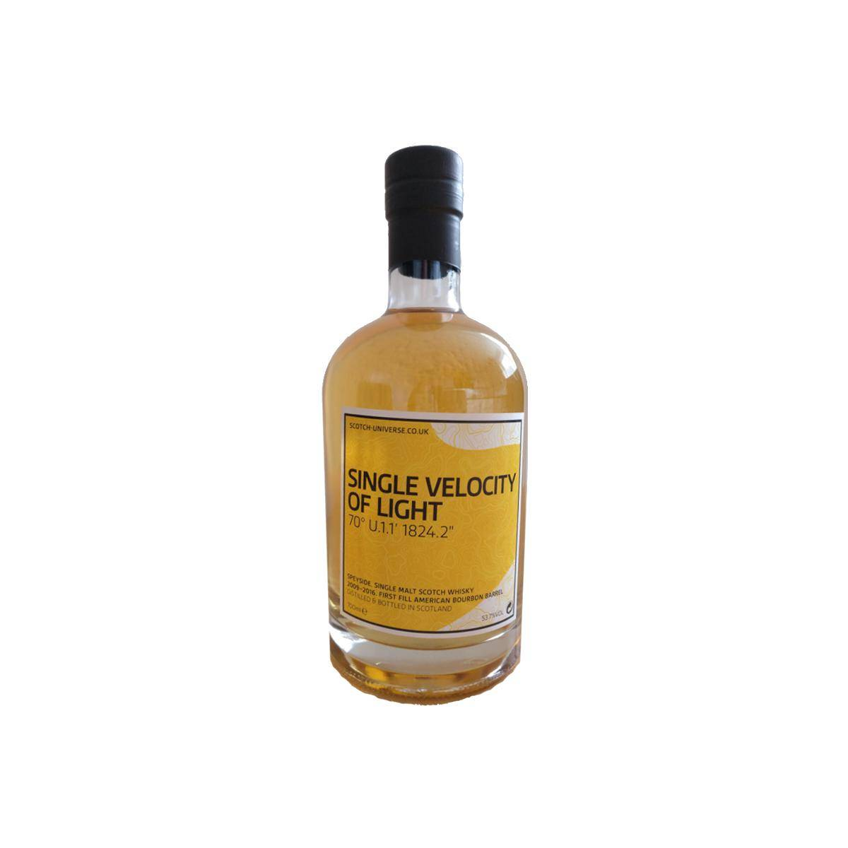 Scotch Universe Single Velocity of Light - 70° U.1.1' 1824.2"