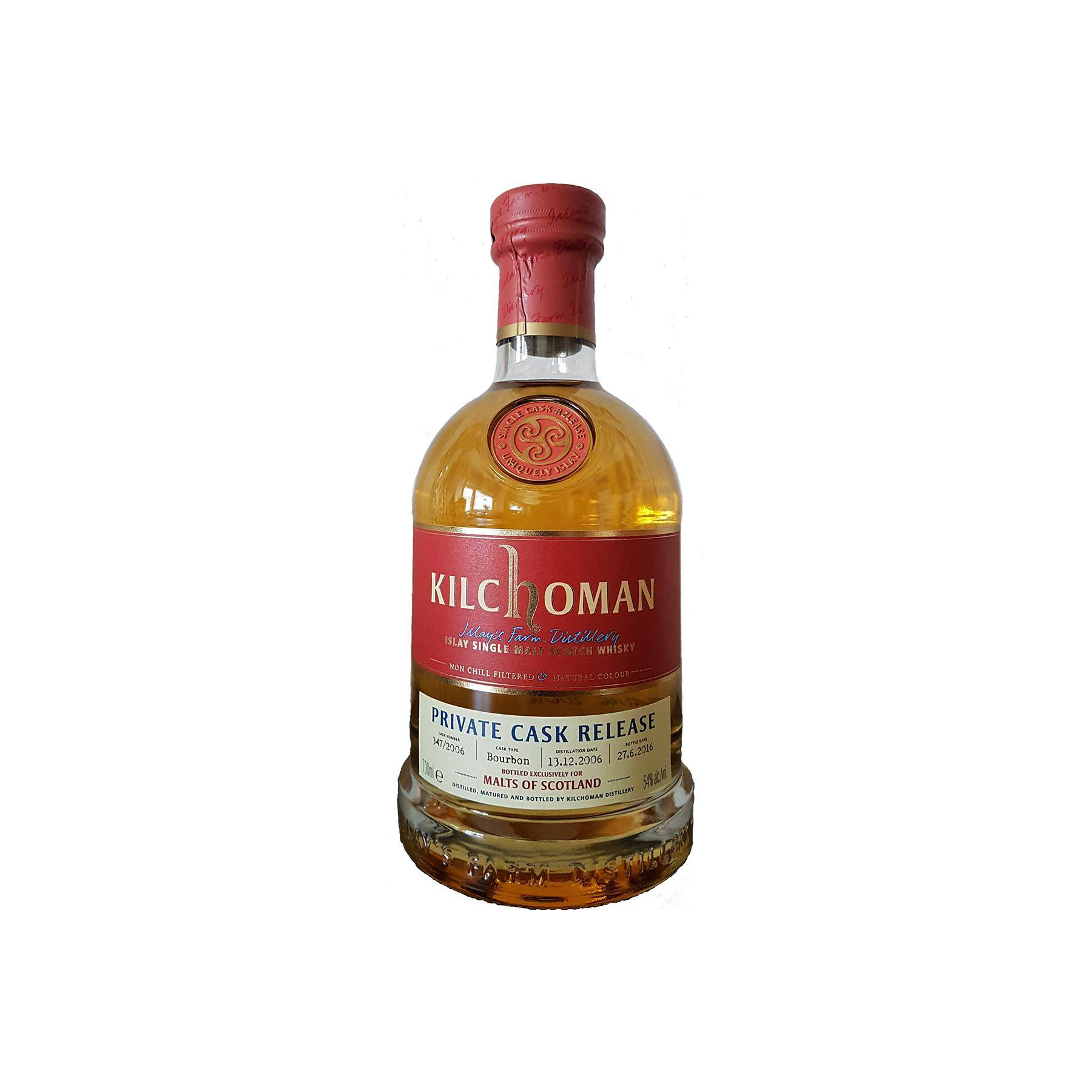 Kilchoman 2006 9 Years Single Malt Whisky