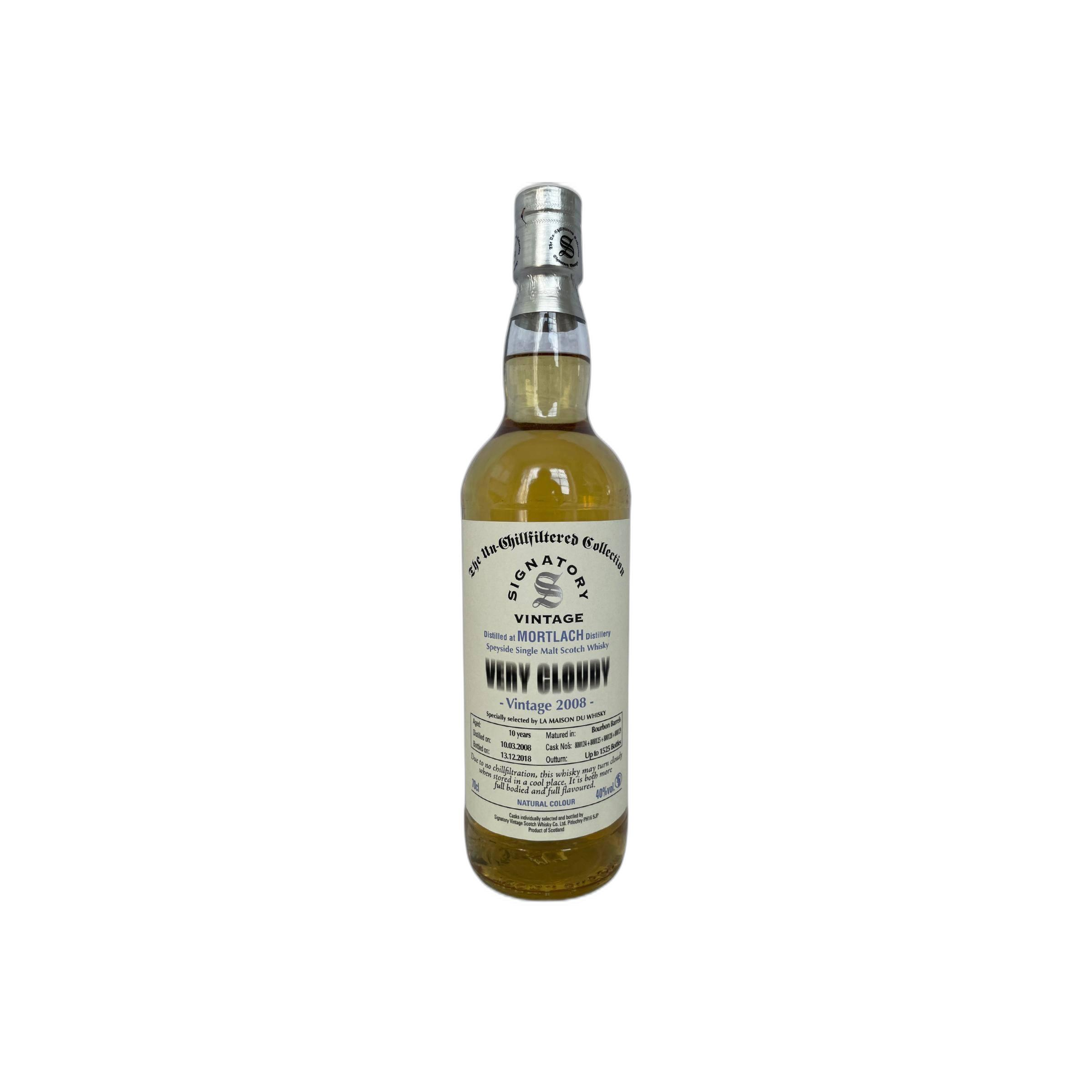 Mortlach The Un-Chillfiltered Collection 2008 10 Years Single Malt Whisky