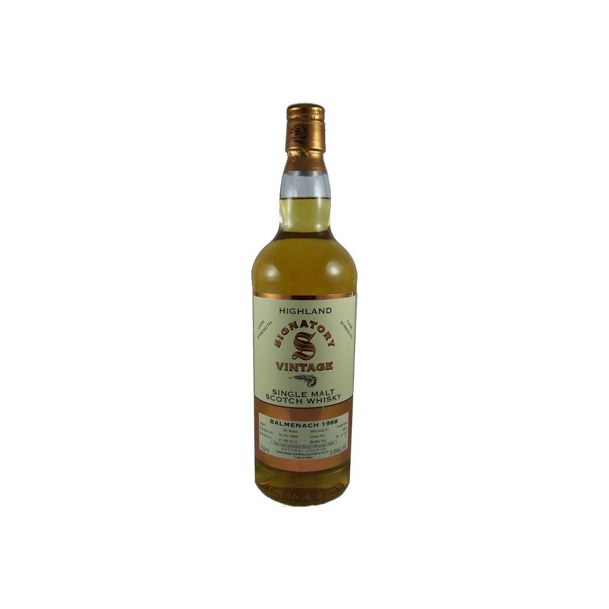 Balmenach 1988 26 Years Single Malt Whisky