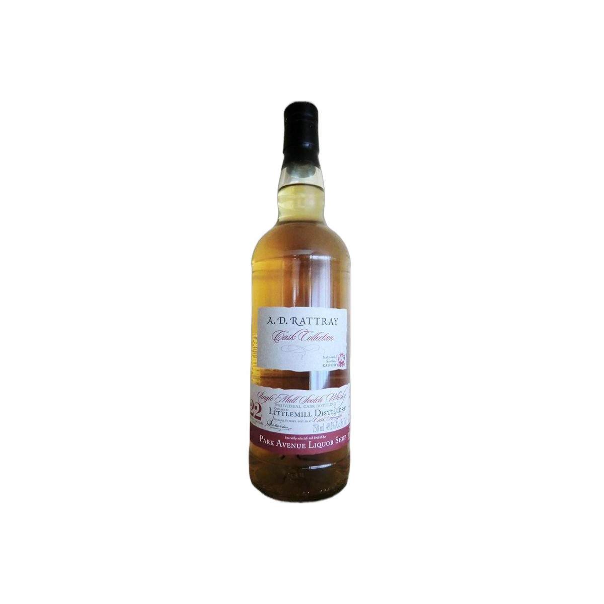 Littlemill Individual Cask Bottling 1991 22 Years Single Malt Whisky 2