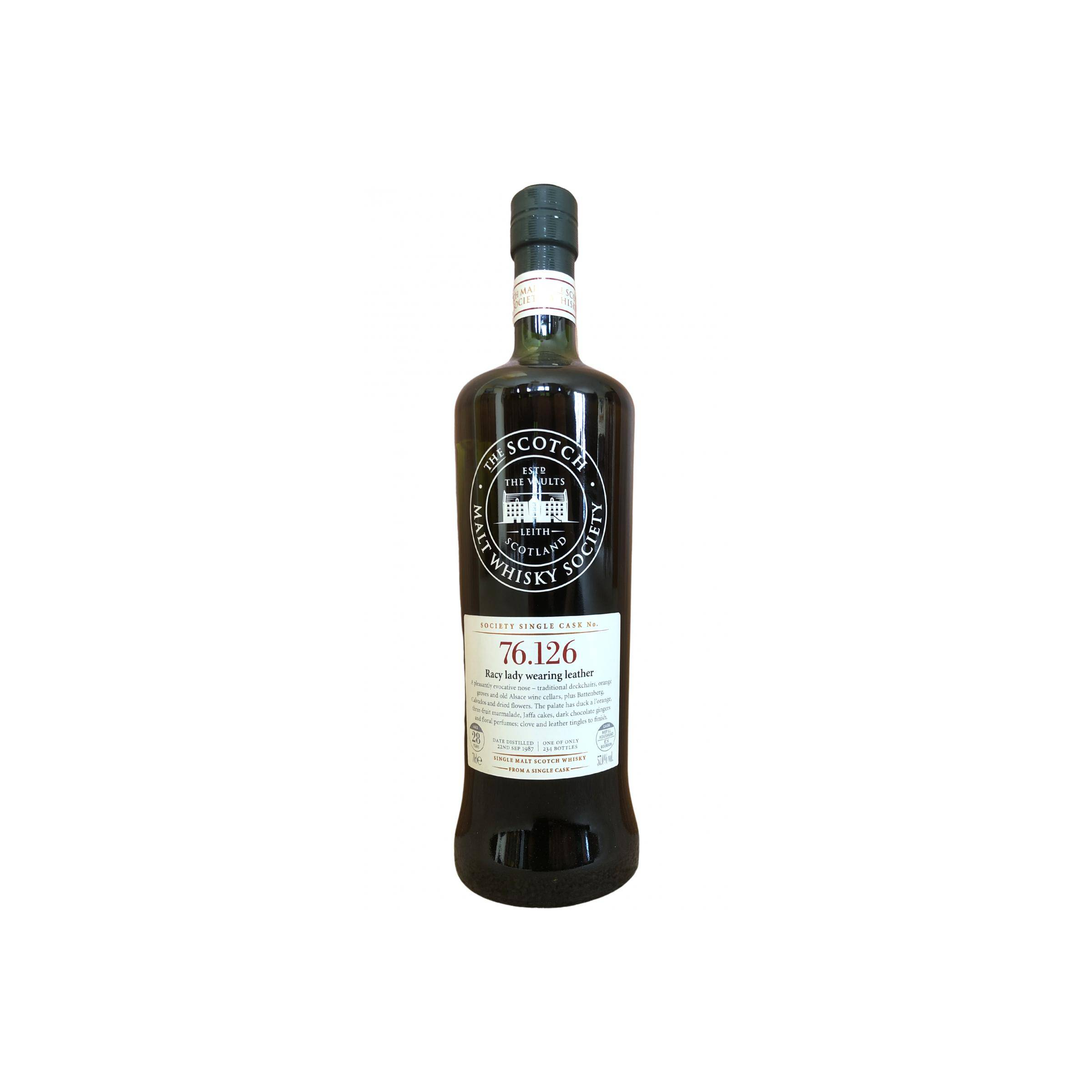 The Scotch Malt Whisky Society 1987 28 Years Single Malt Whisky