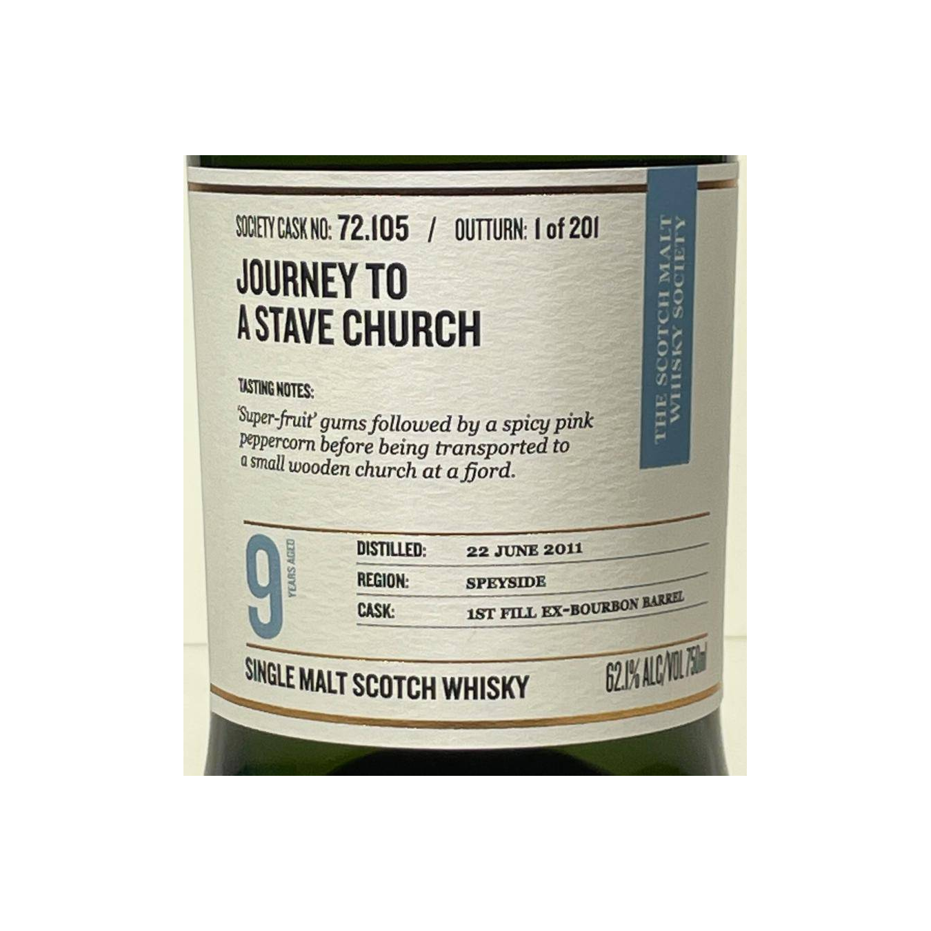 The Scotch Malt Whisky Society 2011 9 Years Single Malt Whisky 2