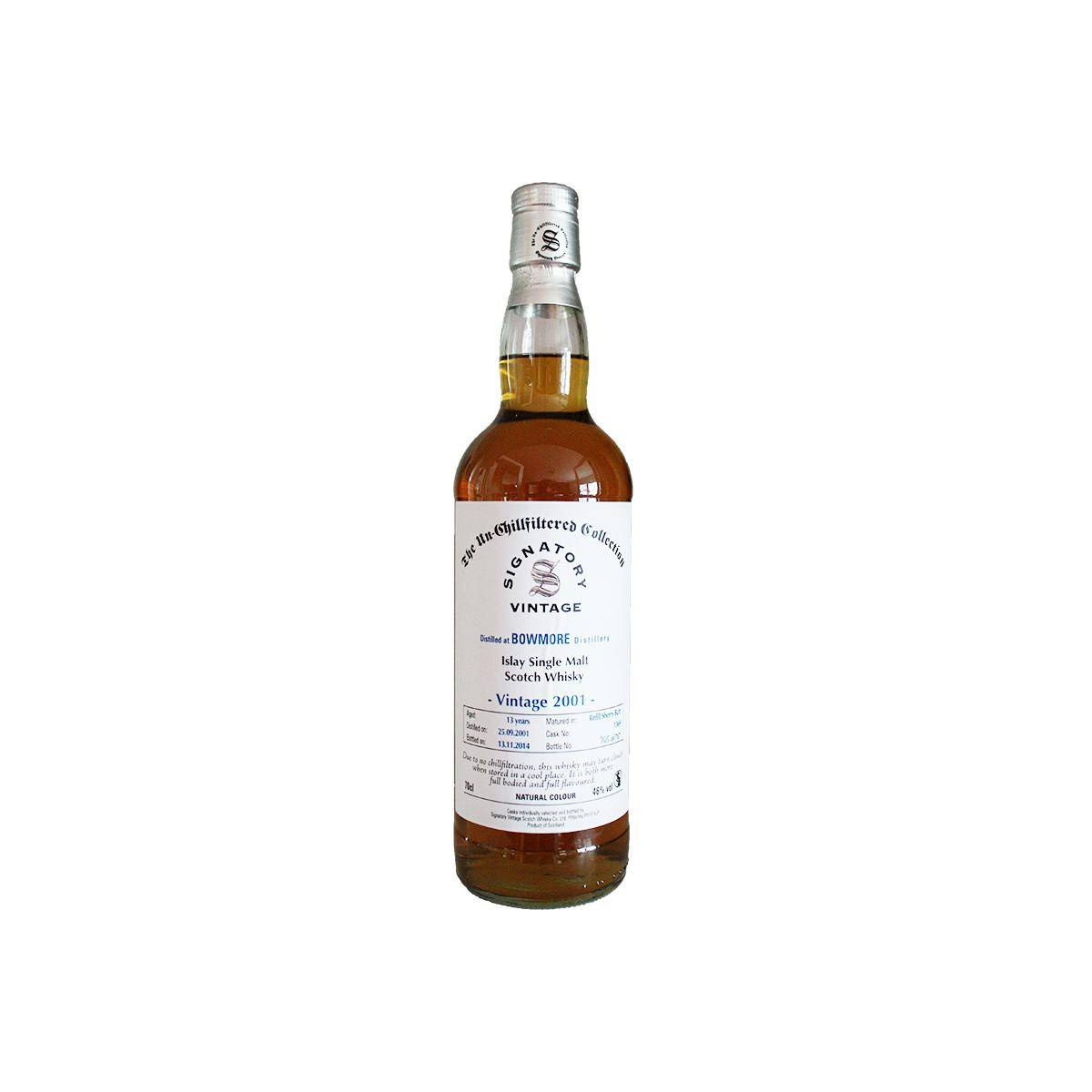 Bowmore The Un-Chillfiltered Collection 2001 13 Years Single Malt Whisky