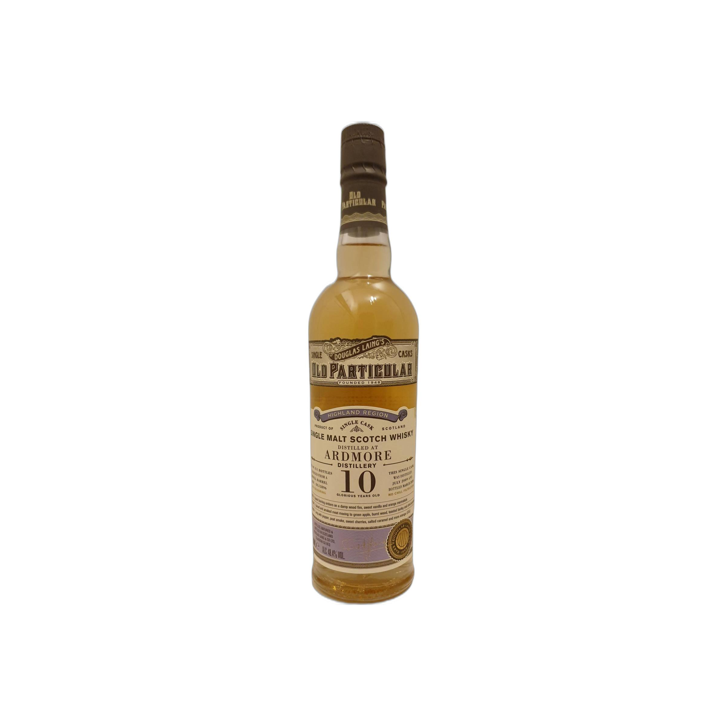 Ardmore Old Particular 2009 10 Years Single Malt Whisky