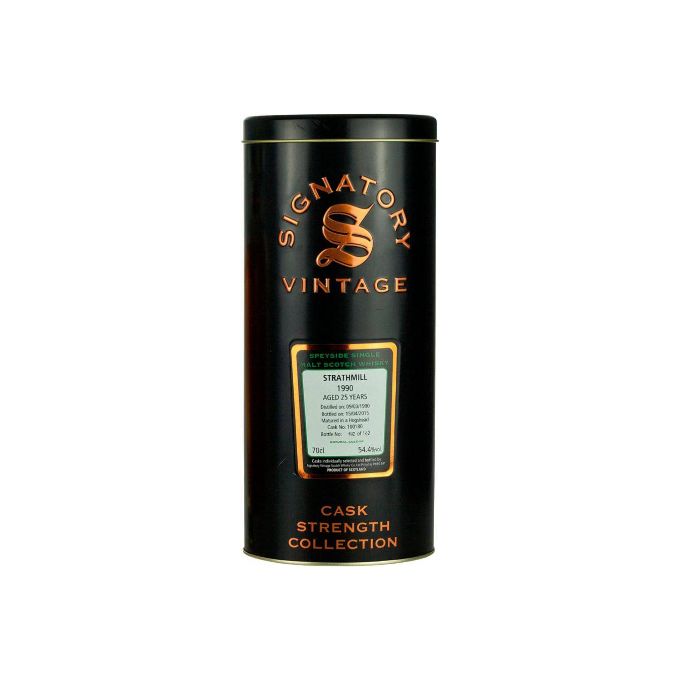 Strathmill Cask Strength Collection 1990 25 Years Single Malt Whisky 2
