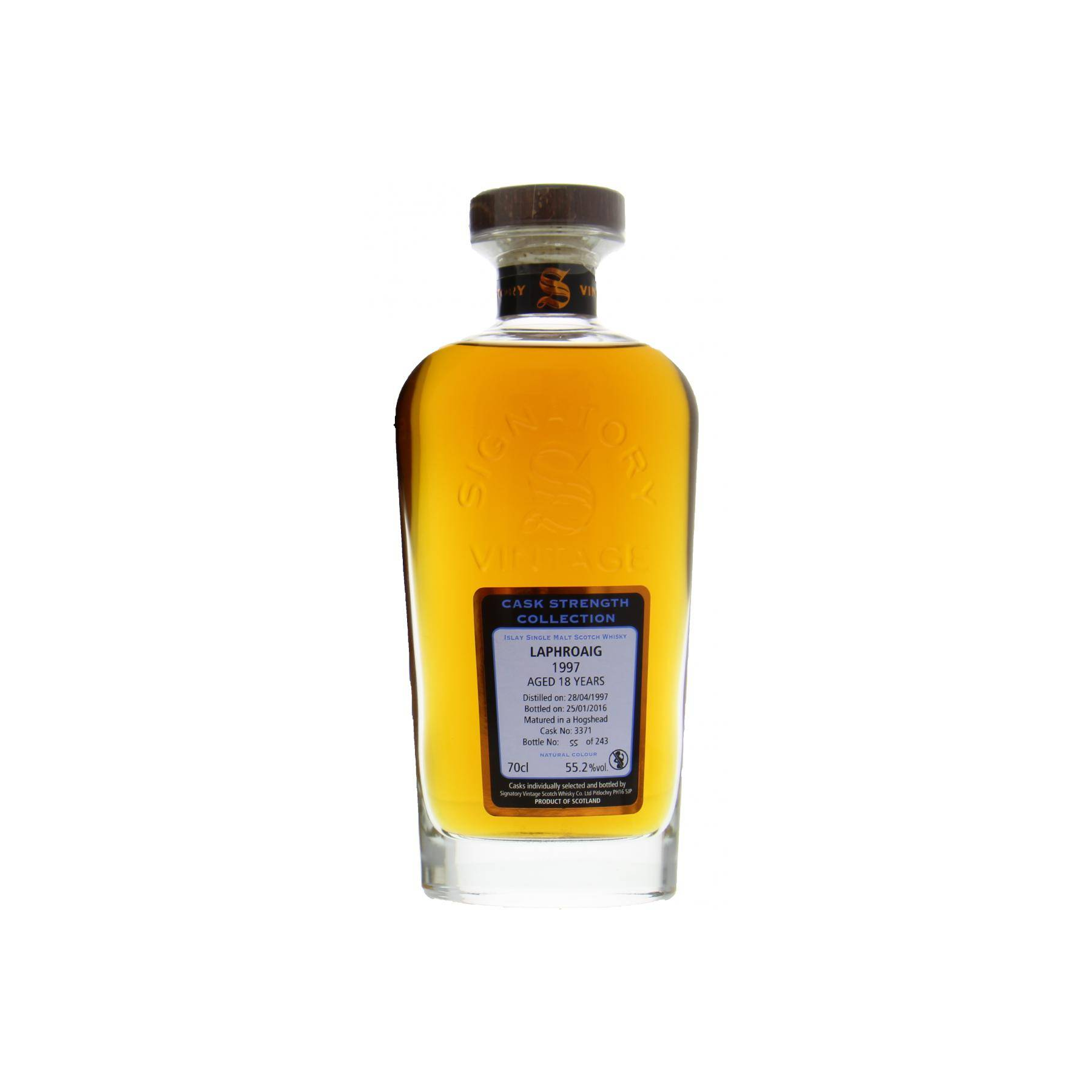 Laphroaig Cask Strength Collection 1997 18 Years Single Malt Whisky