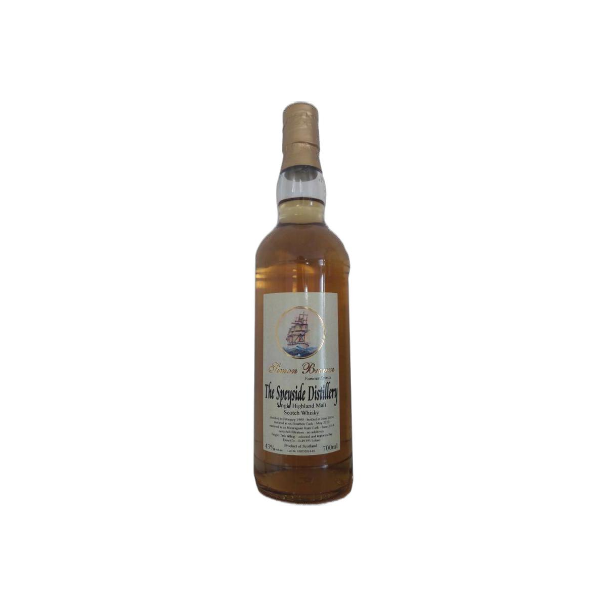 Spey 1999 14 Years Single Malt Whisky