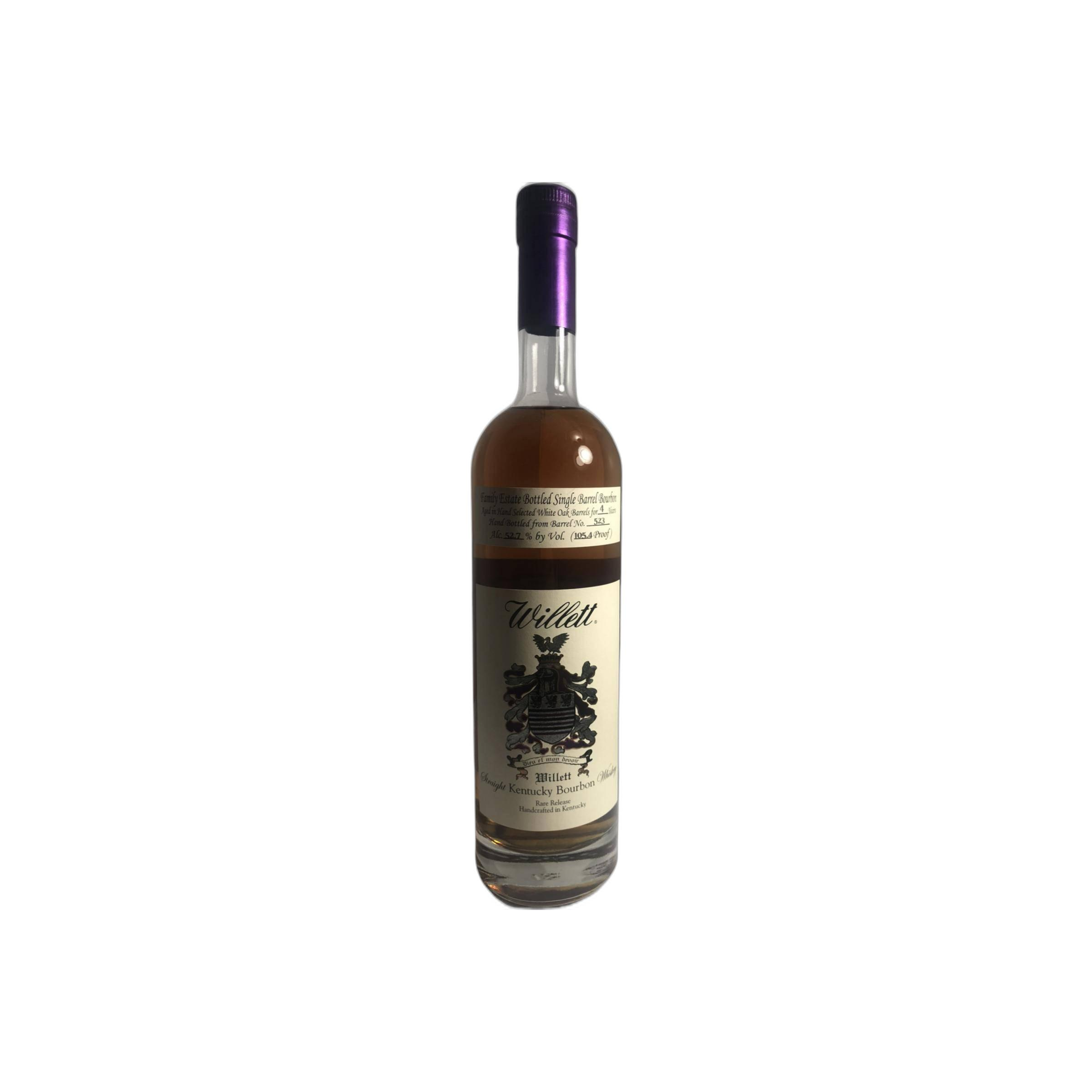 Willett Family Estate Bottled Single Barrel Bourbon 2012 4 Years Bourbon Whisky