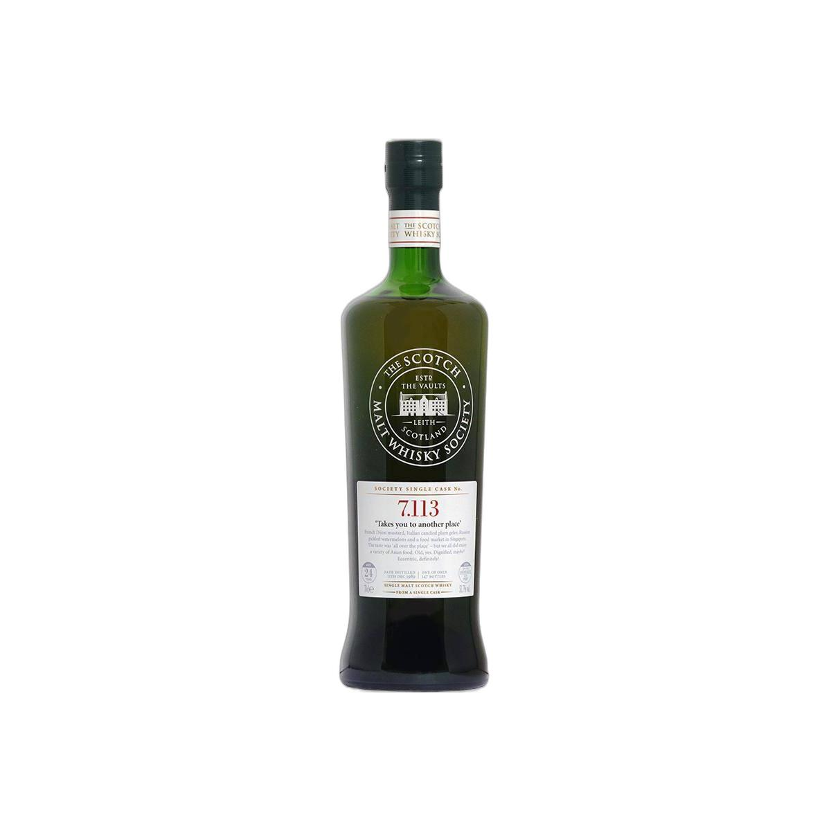 The Scotch Malt Whisky Society 1989 24 Years Single Malt Whisky