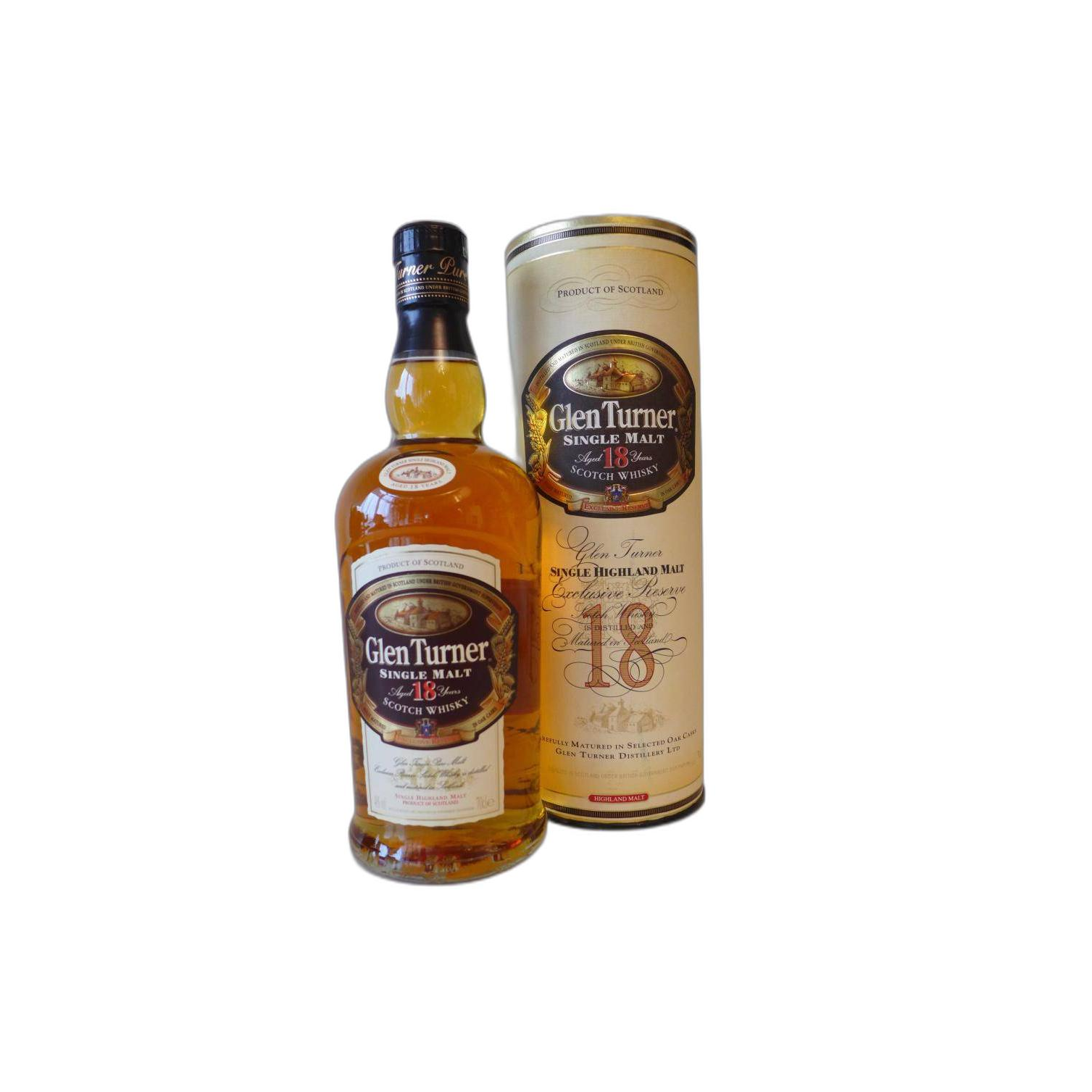Glen Turner 18 Years Single Malt Whisky 3