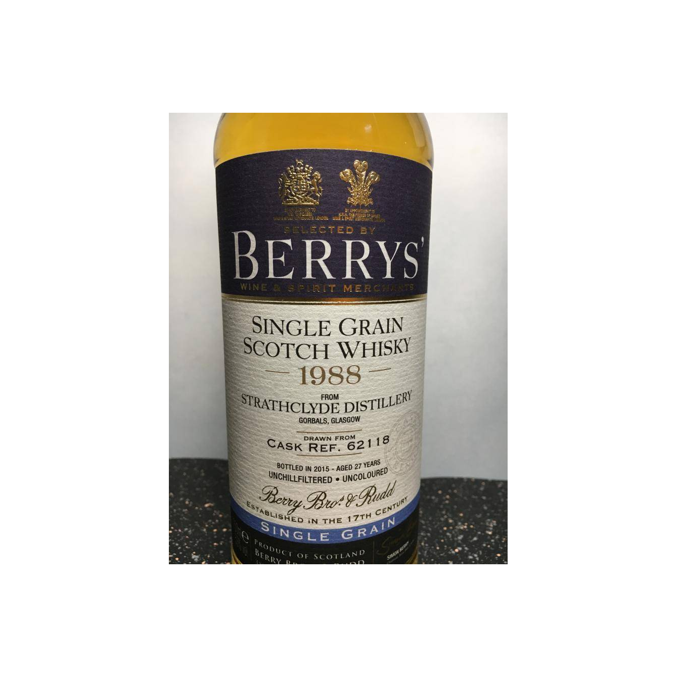 Strathclyde 1988 27 Years Single Grain Whisky 2