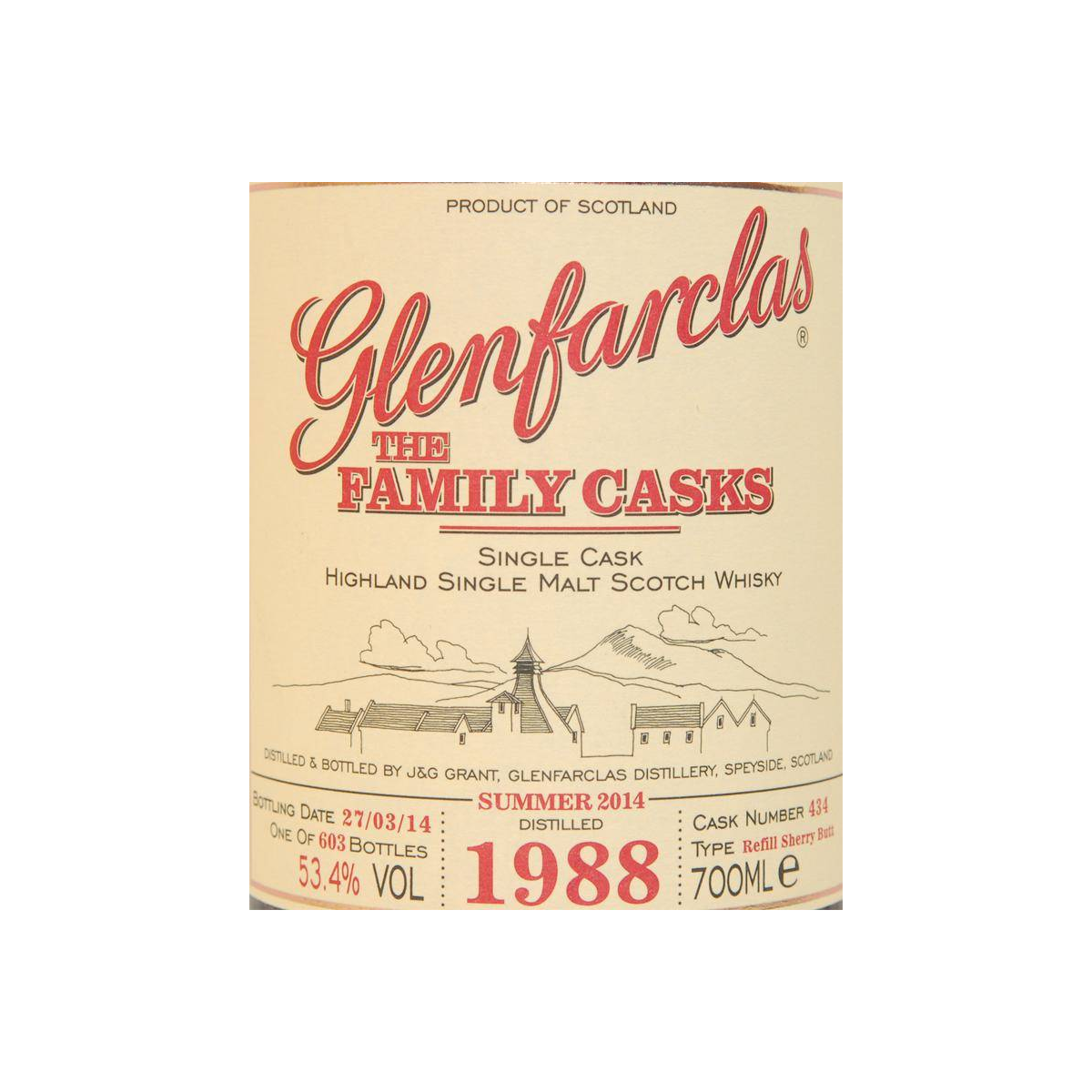 Glenfarclas 1988 25 Years Single Malt Whisky 2