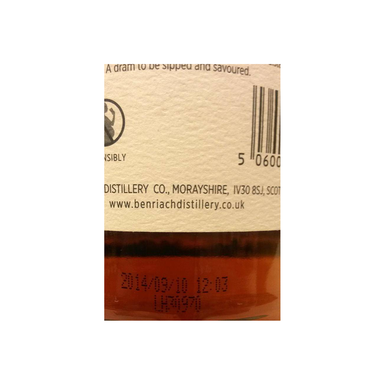 BenRiach 35 Years Single Malt Whisky 3