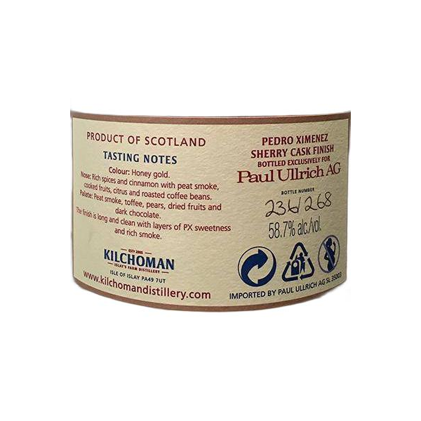 Kilchoman 2010 5 Years Single Malt Whisky 3