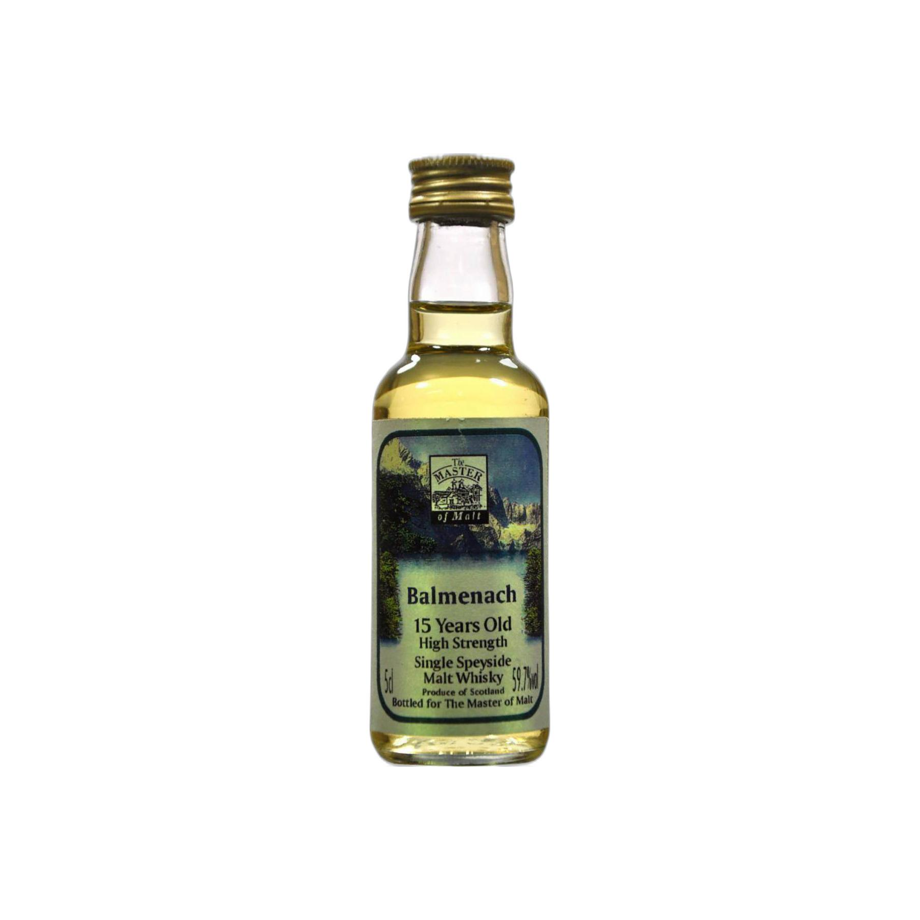 Balmenach Miniature 15 Years Single Malt Whisky 2