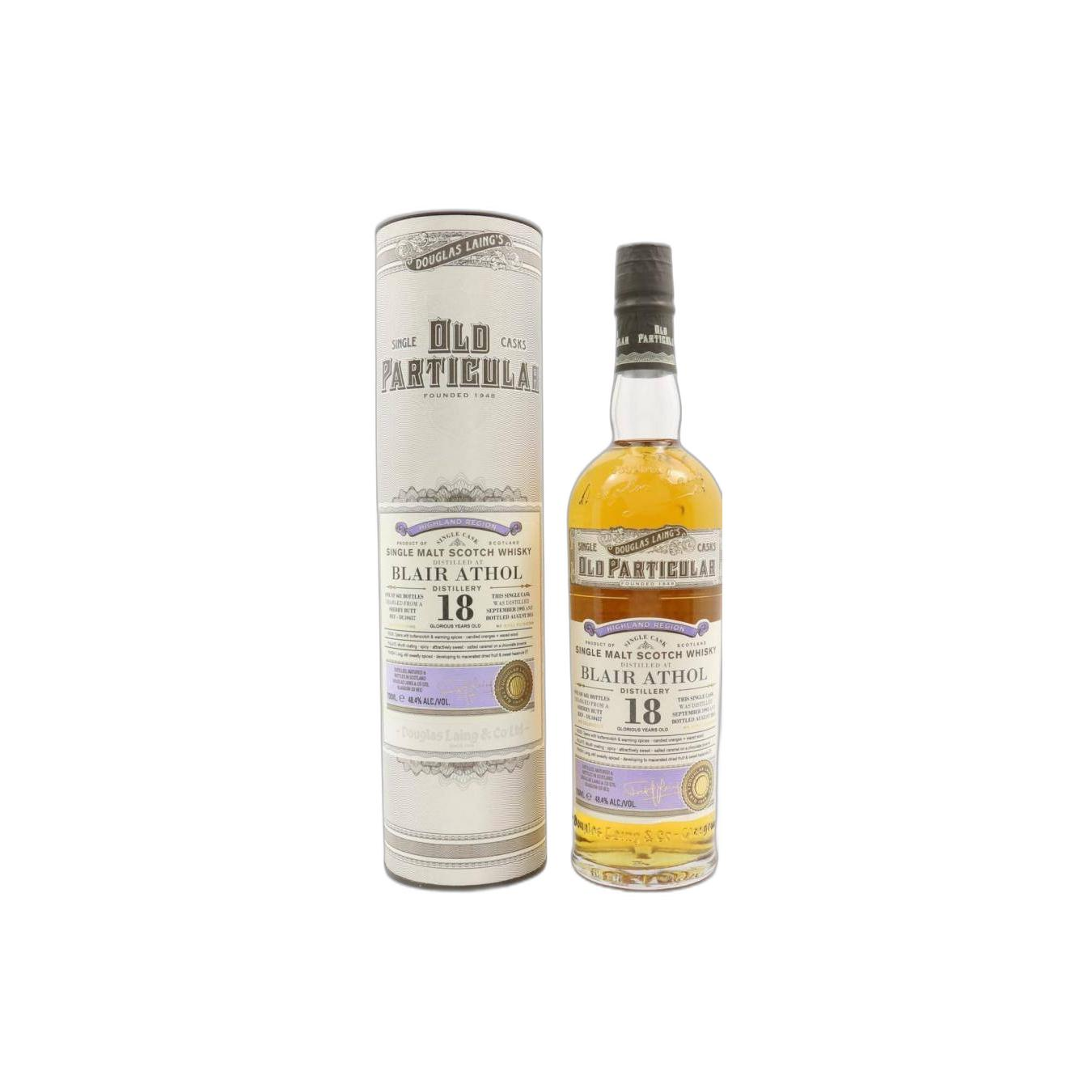 Blair Athol Old Particular 1995 18 Years Single Malt Whisky 2