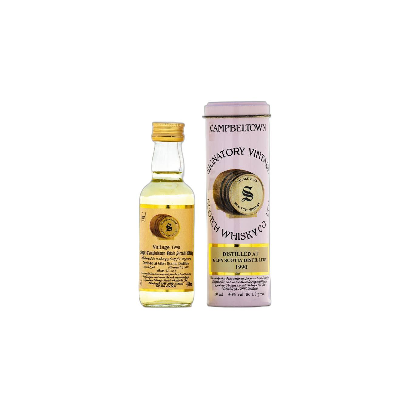 Glen Scotia 1990 10 Years Single Malt Whisky 3