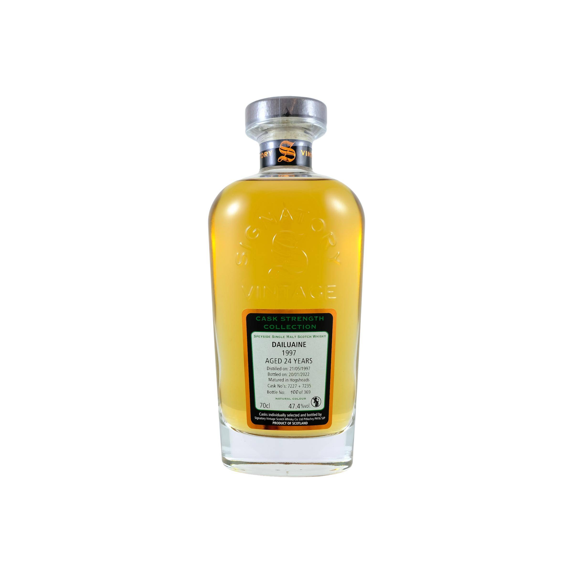 Dailuaine Cask Strength Collection 1997 24 Years Single Malt Whisky