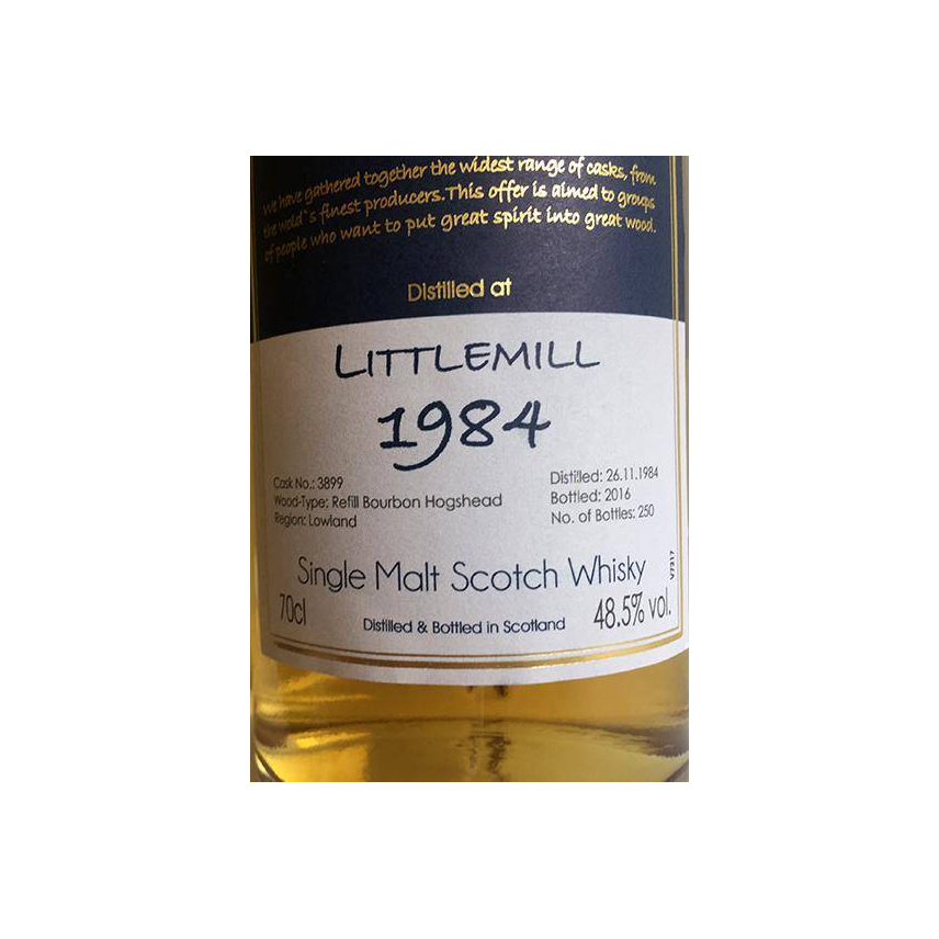 Littlemill 1984 31 Years Single Malt Whisky 2