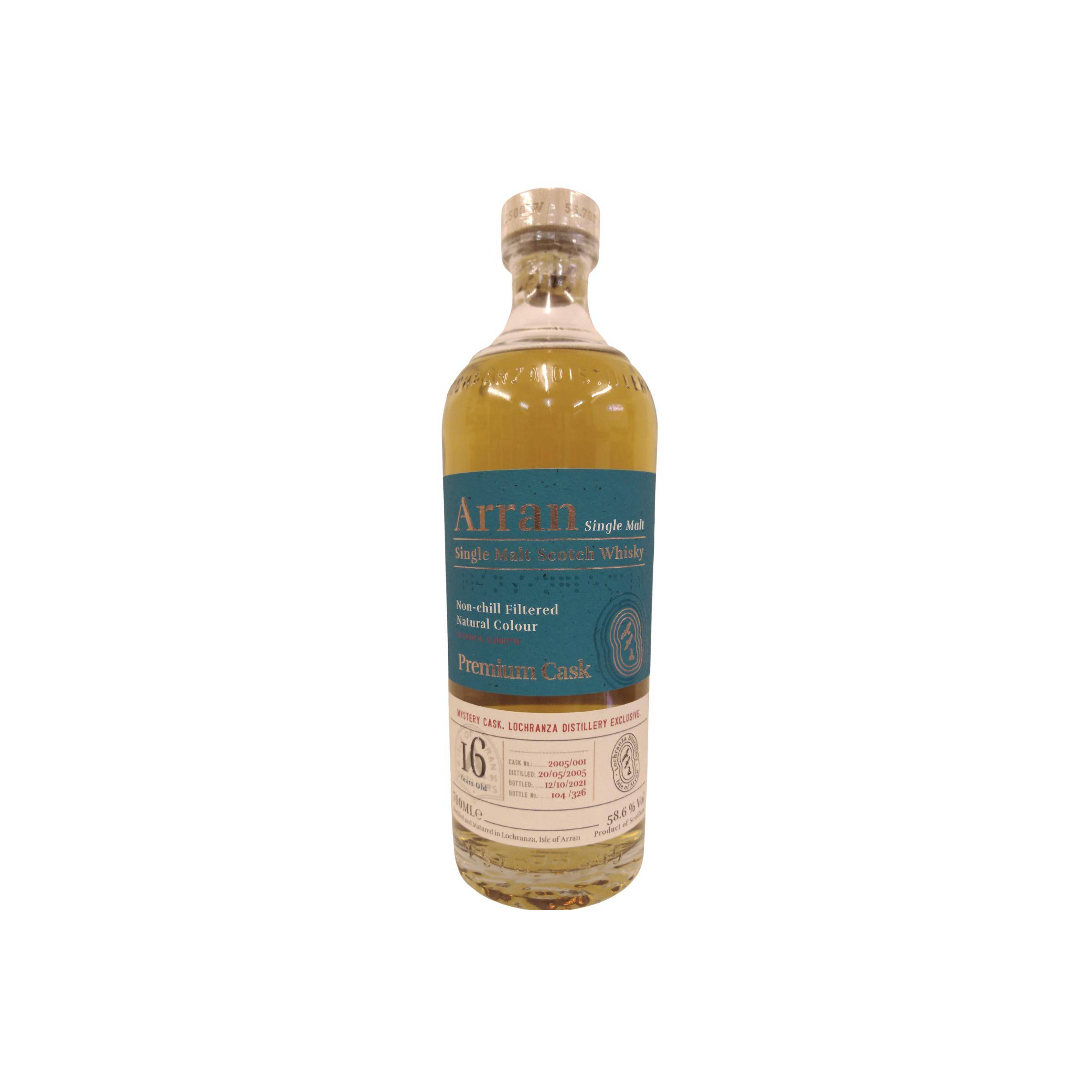 Arran 2005 16 Years Single Malt Whisky