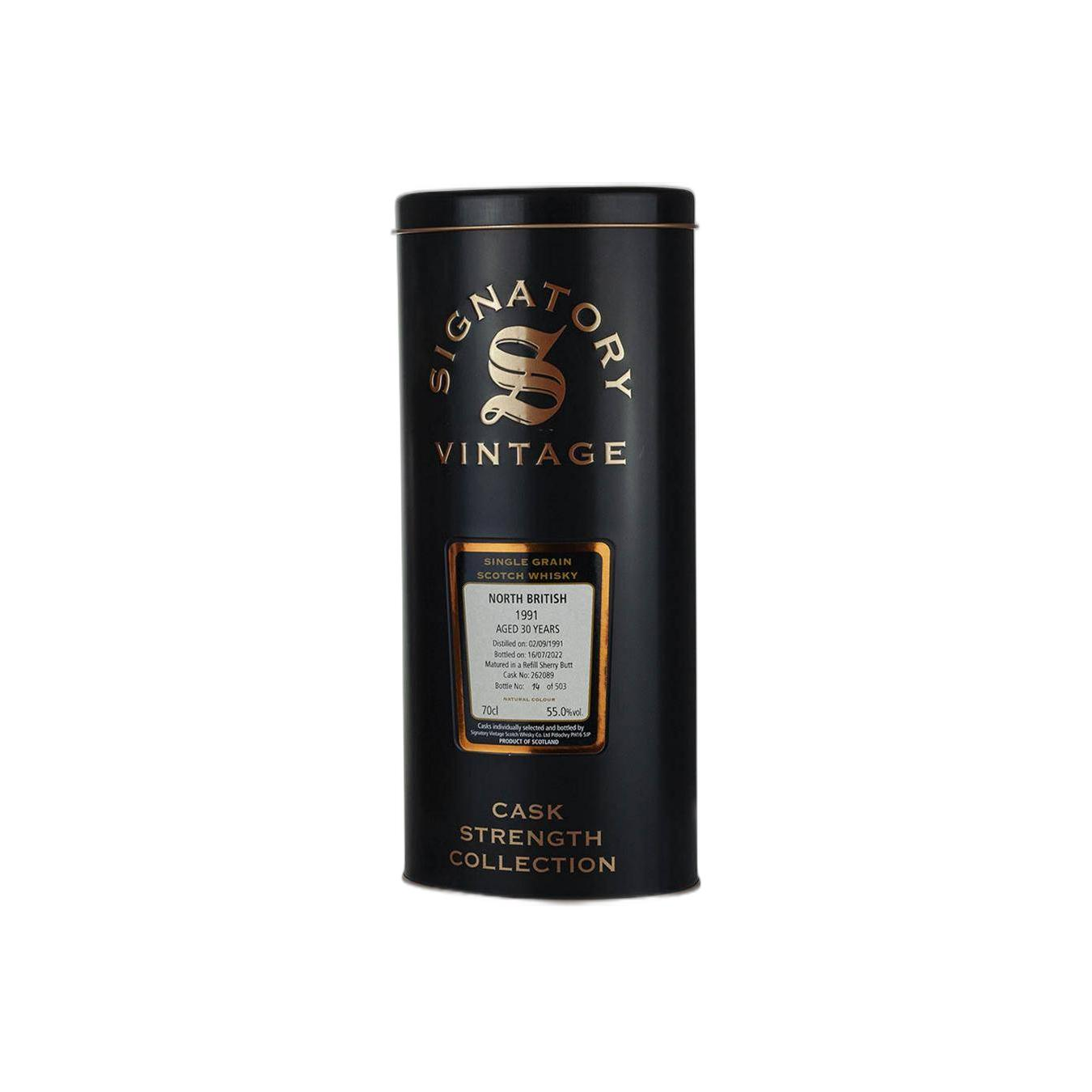 North British Cask Strength Collection 1991 30 Years Single Grain Whisky 2