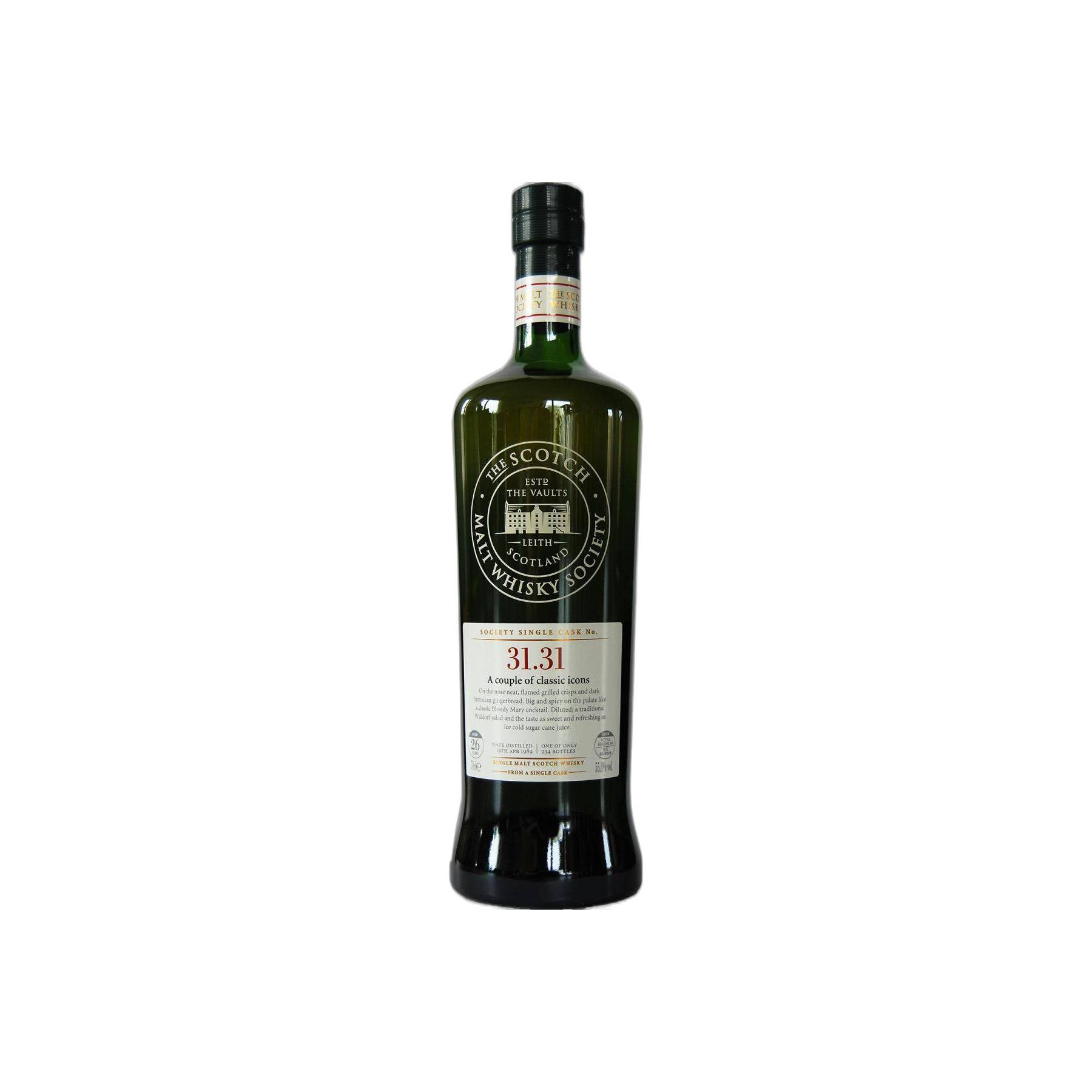 The Scotch Malt Whisky Society 1989 26 Years Single Malt Whisky