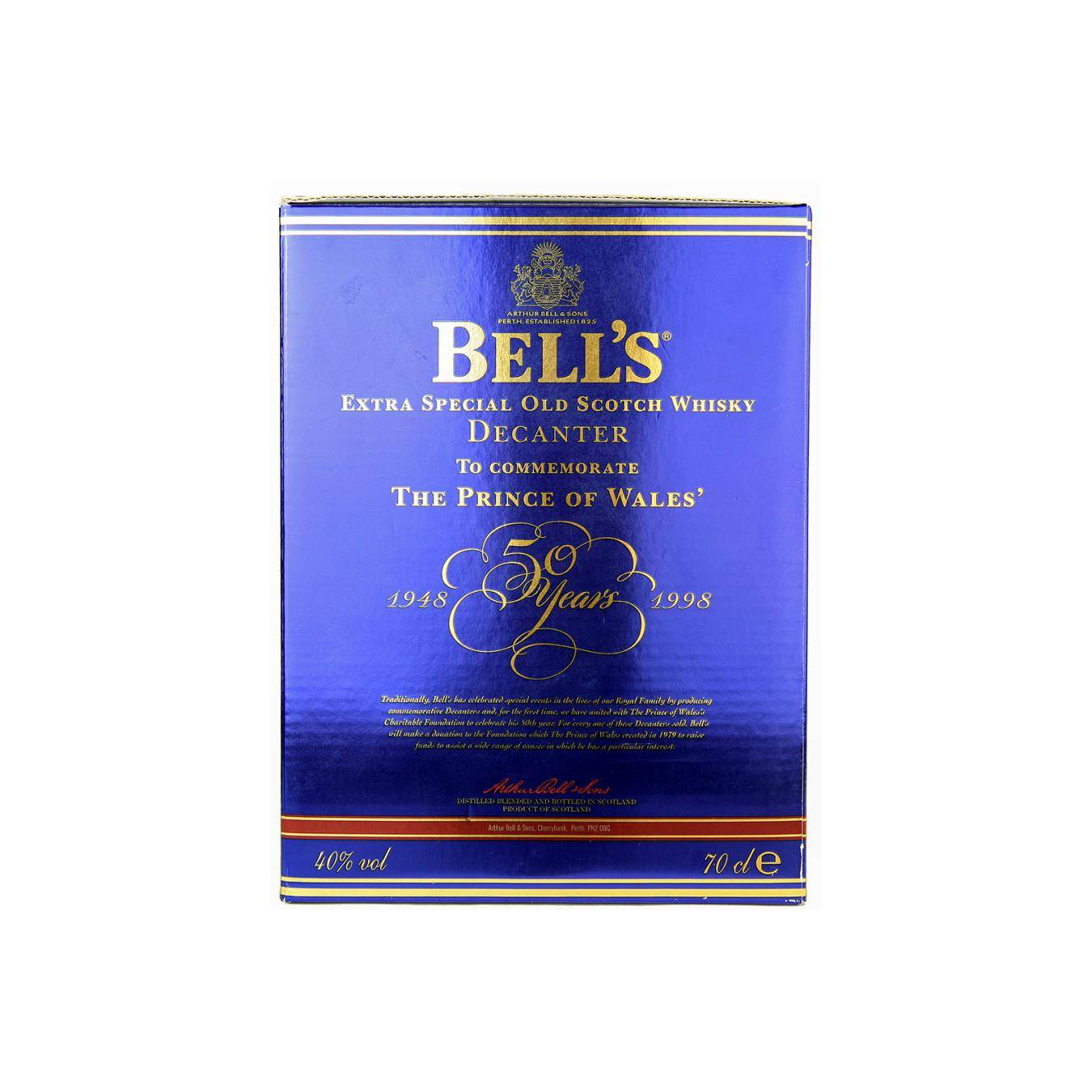 Bell's To Commemorate the Prince of Wales' 50th Birthday 3