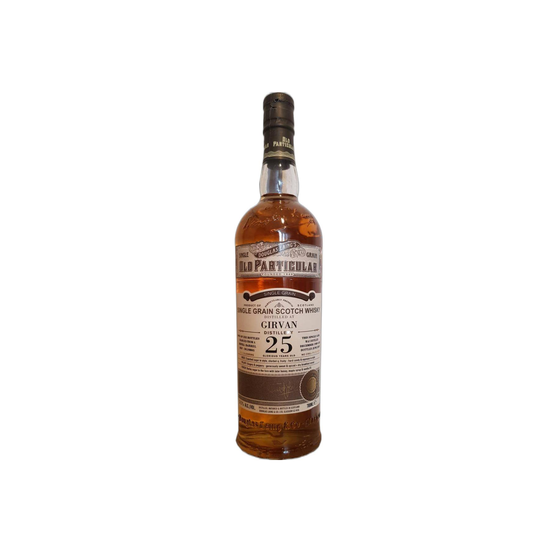 Girvan Old Particular 1989 25 Years Single Grain Whisky