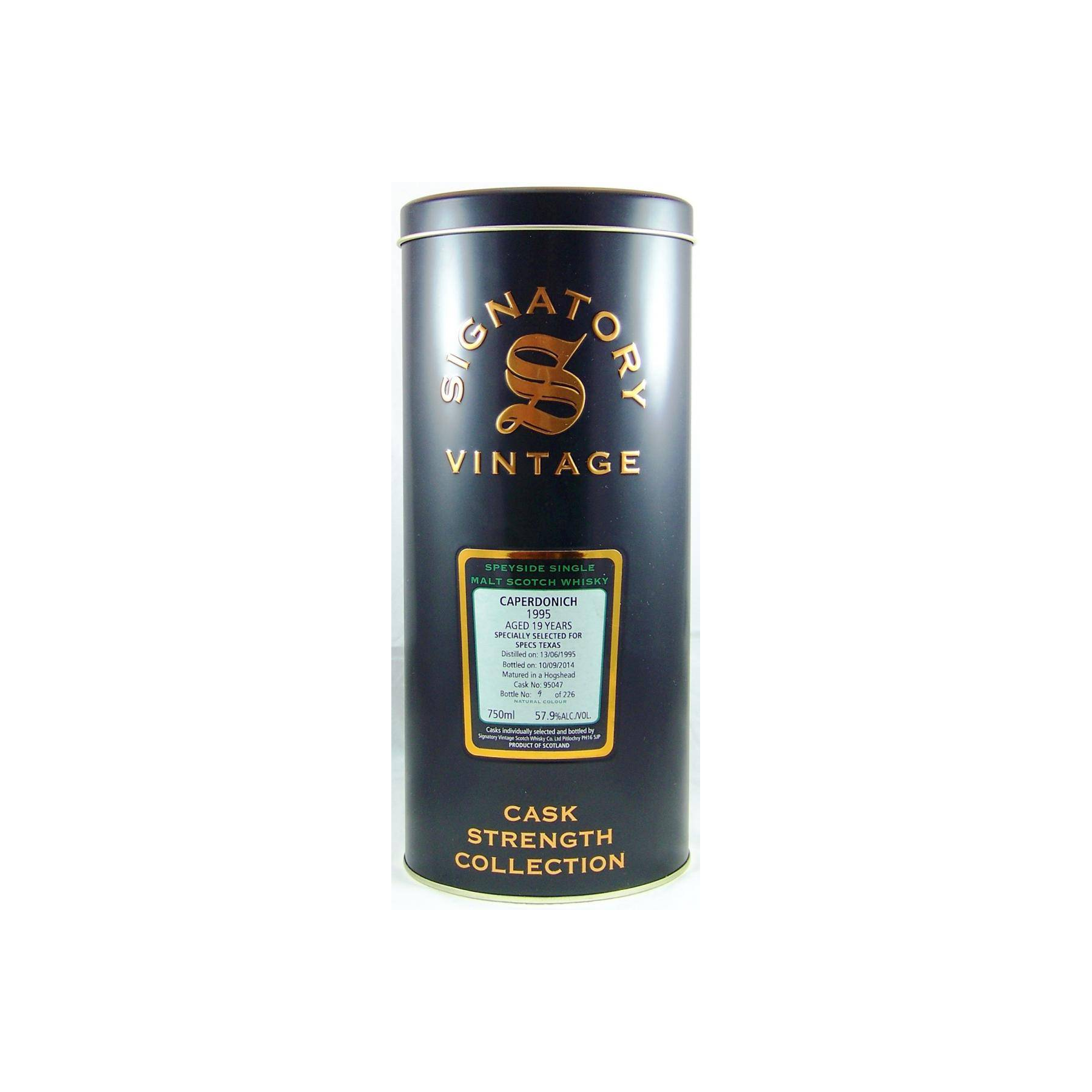 Caperdonich Cask Strength Collection 1995 18 Years Single Malt Whisky 2
