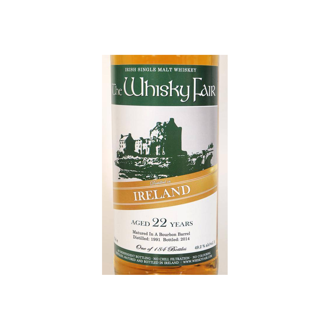 Irish Single Malt Whiskey 1991 WF 2