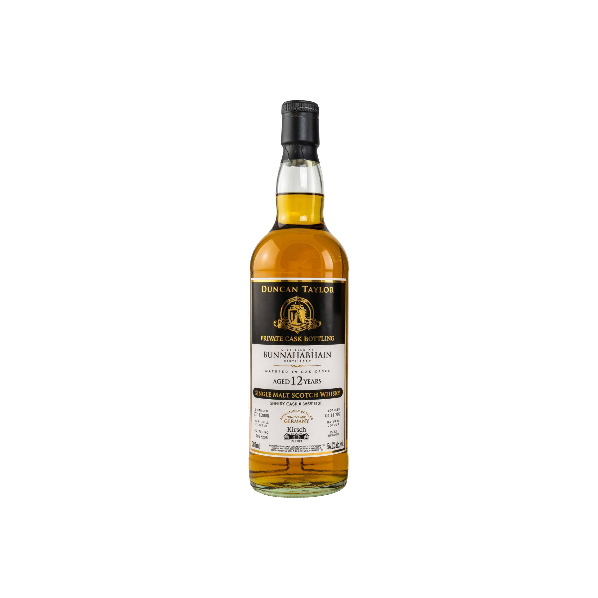 Bunnahabhain 2008 12 Years Single Malt Whisky