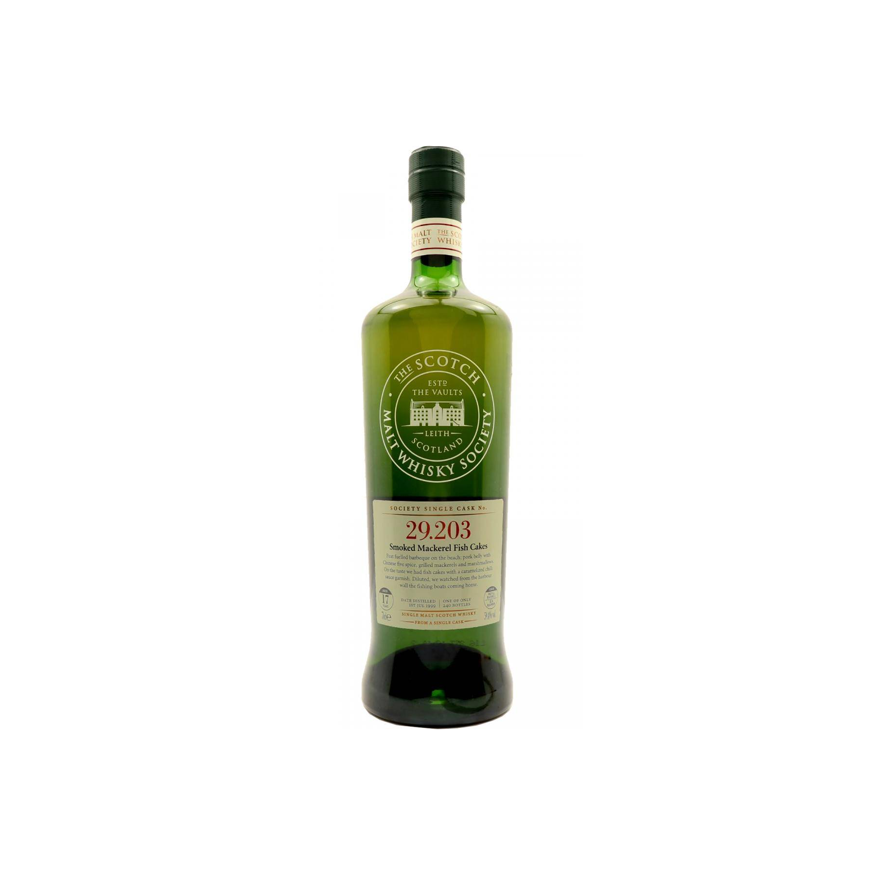 The Scotch Malt Whisky Society 1999 17 Years Single Malt Whisky