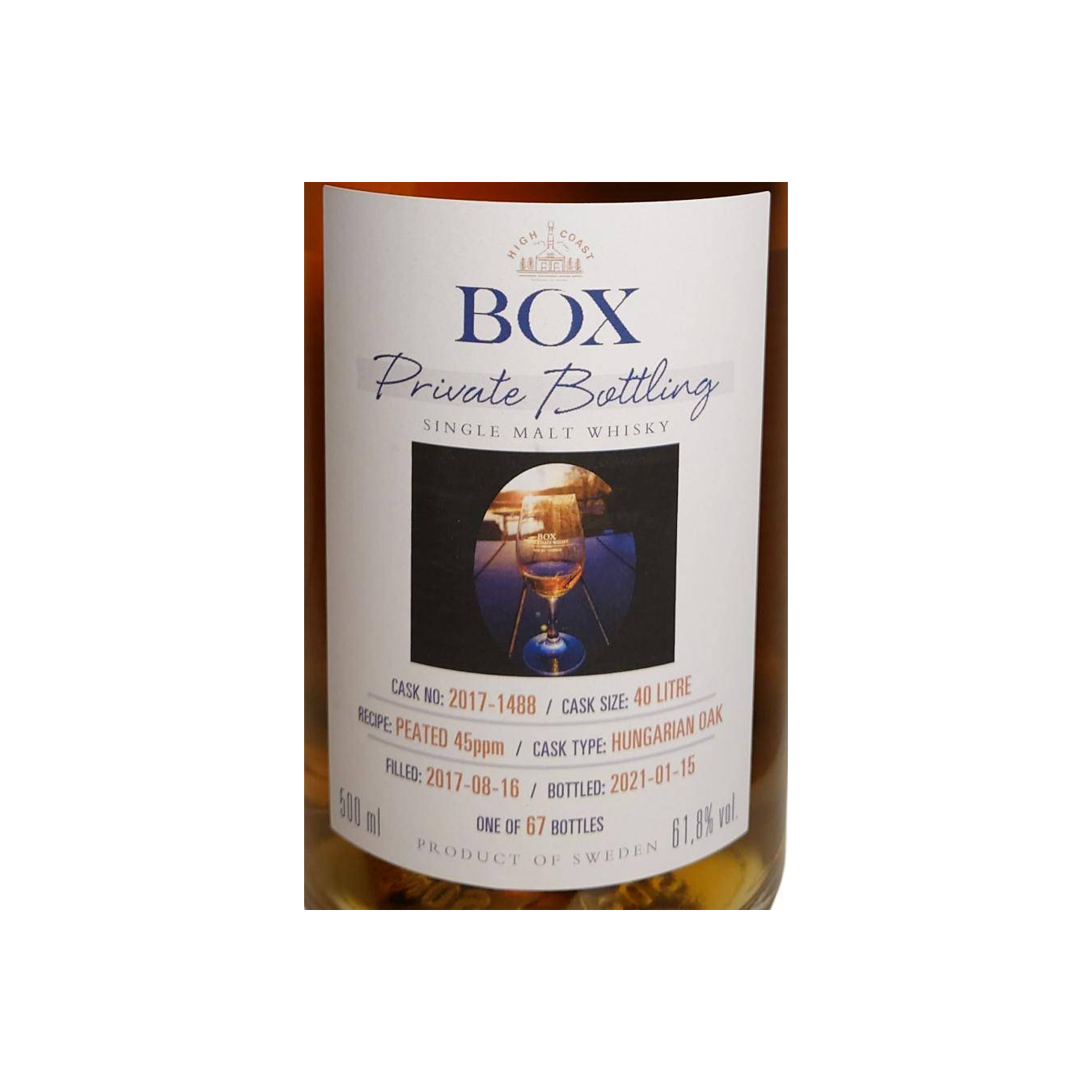 Compass Box Private Bottling 2017 3 Years Single Malt Whisky 2