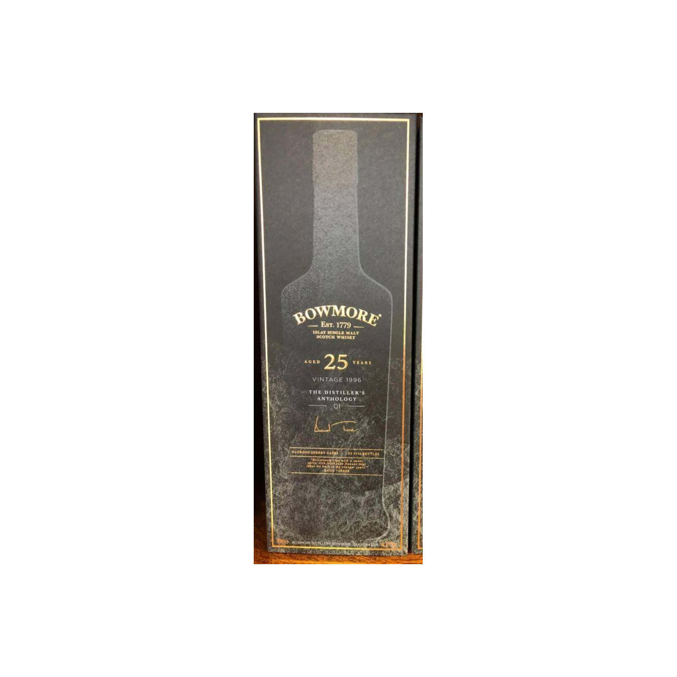 Bowmore 1996 25 Years Single Malt Whisky