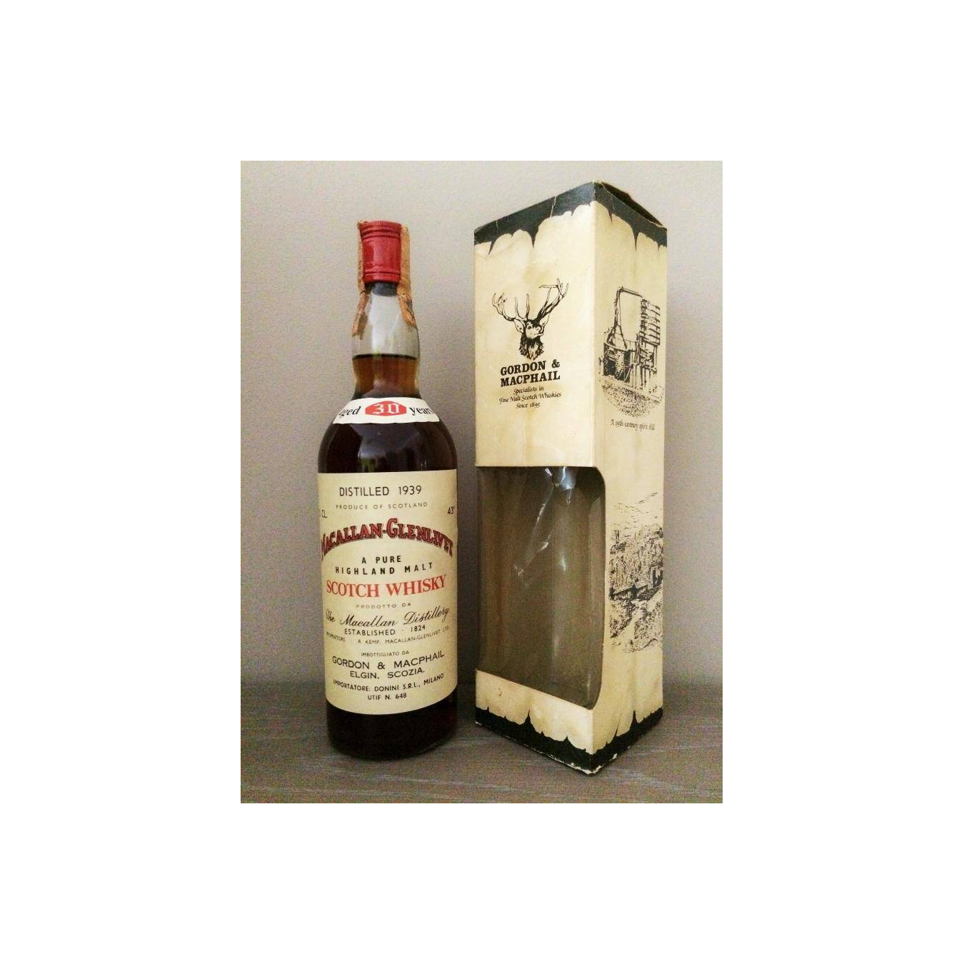 The Macallan 1939 30 Years Single Malt Whisky 3