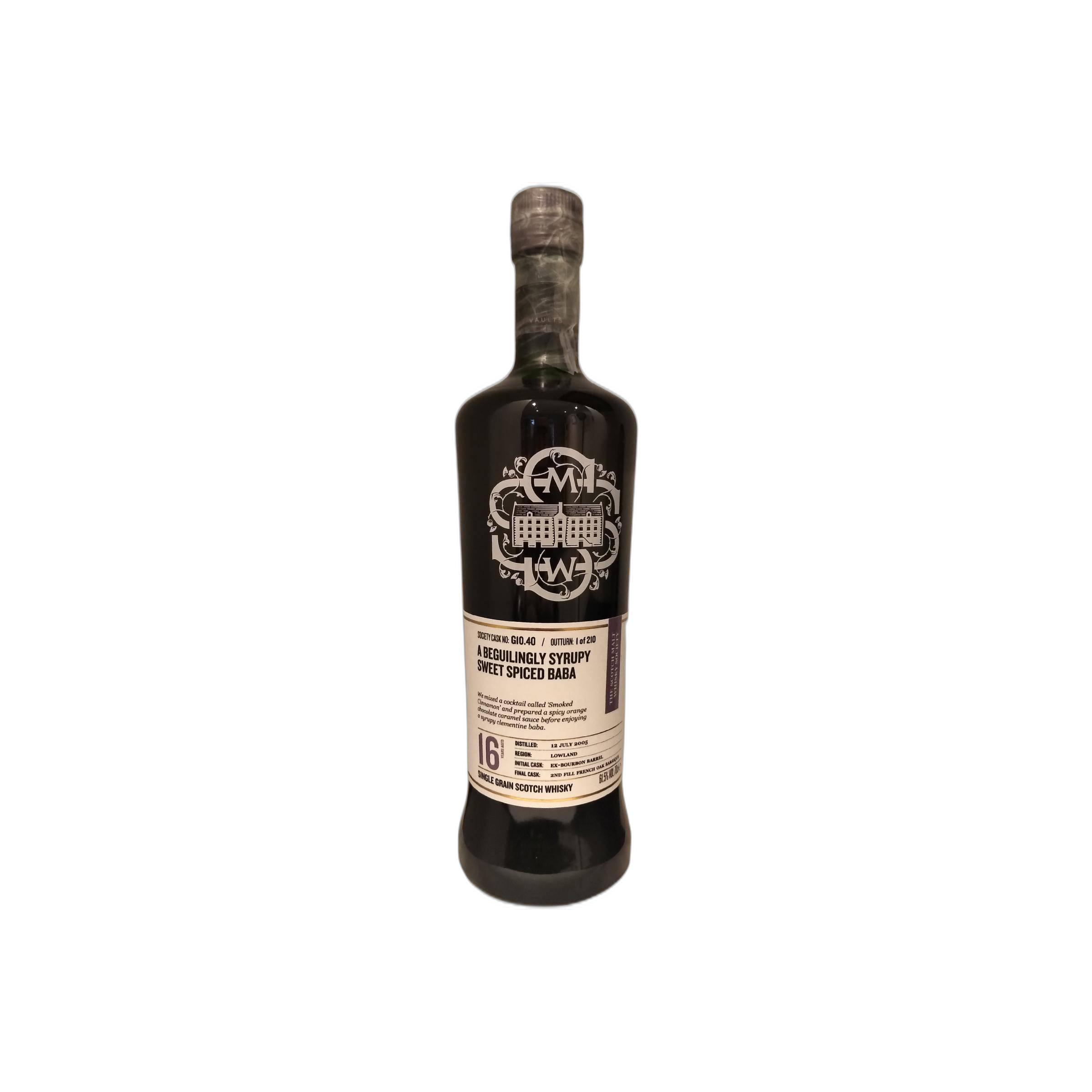 The Scotch Malt Whisky Society 2005 16 Years Single Grain Whisky